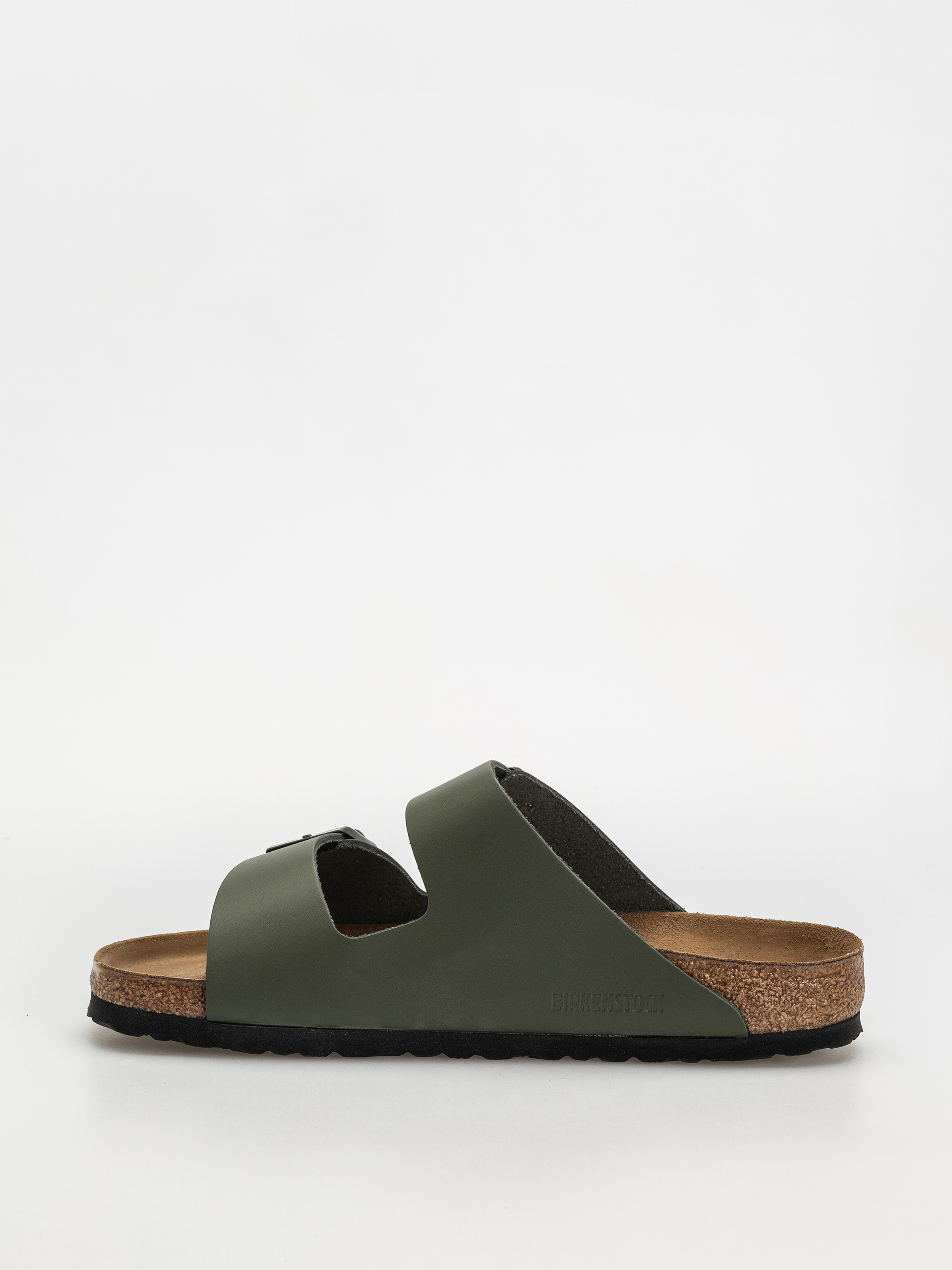 Birkenstock Arizona Natural Leather Regular Flip-flop papucsok (thyme)