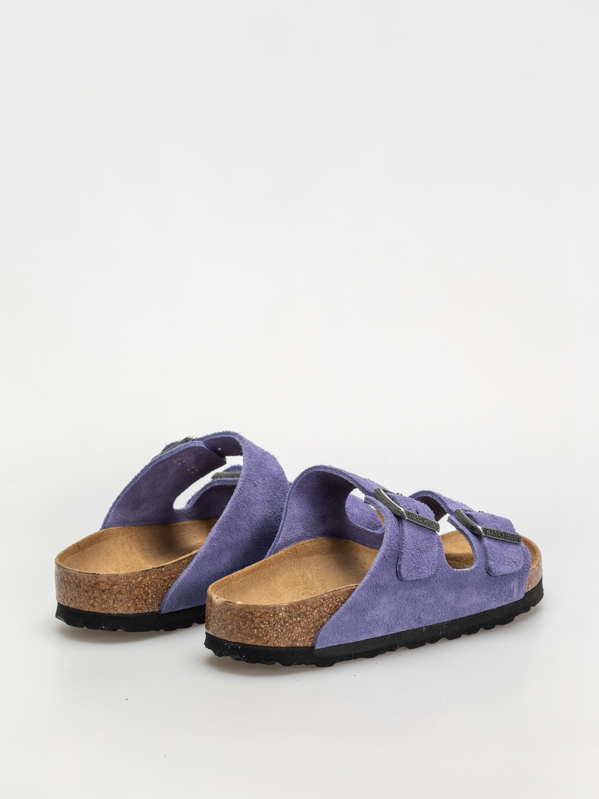 Birkenstock Arizona Suede Leather Narrow Wmn Flip-flop papucsok (purple dusk)