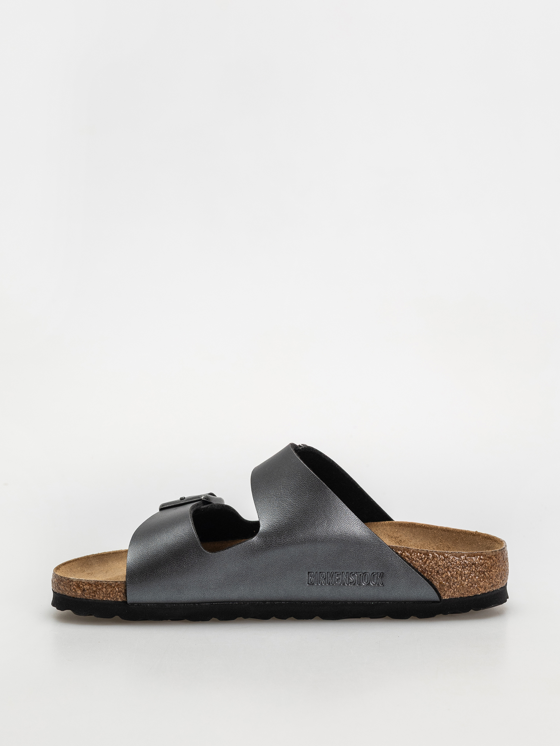 Birkenstock Arizona Birko Flor Metallic Narrow Wmn Flip-flop papucsok (metallic black)