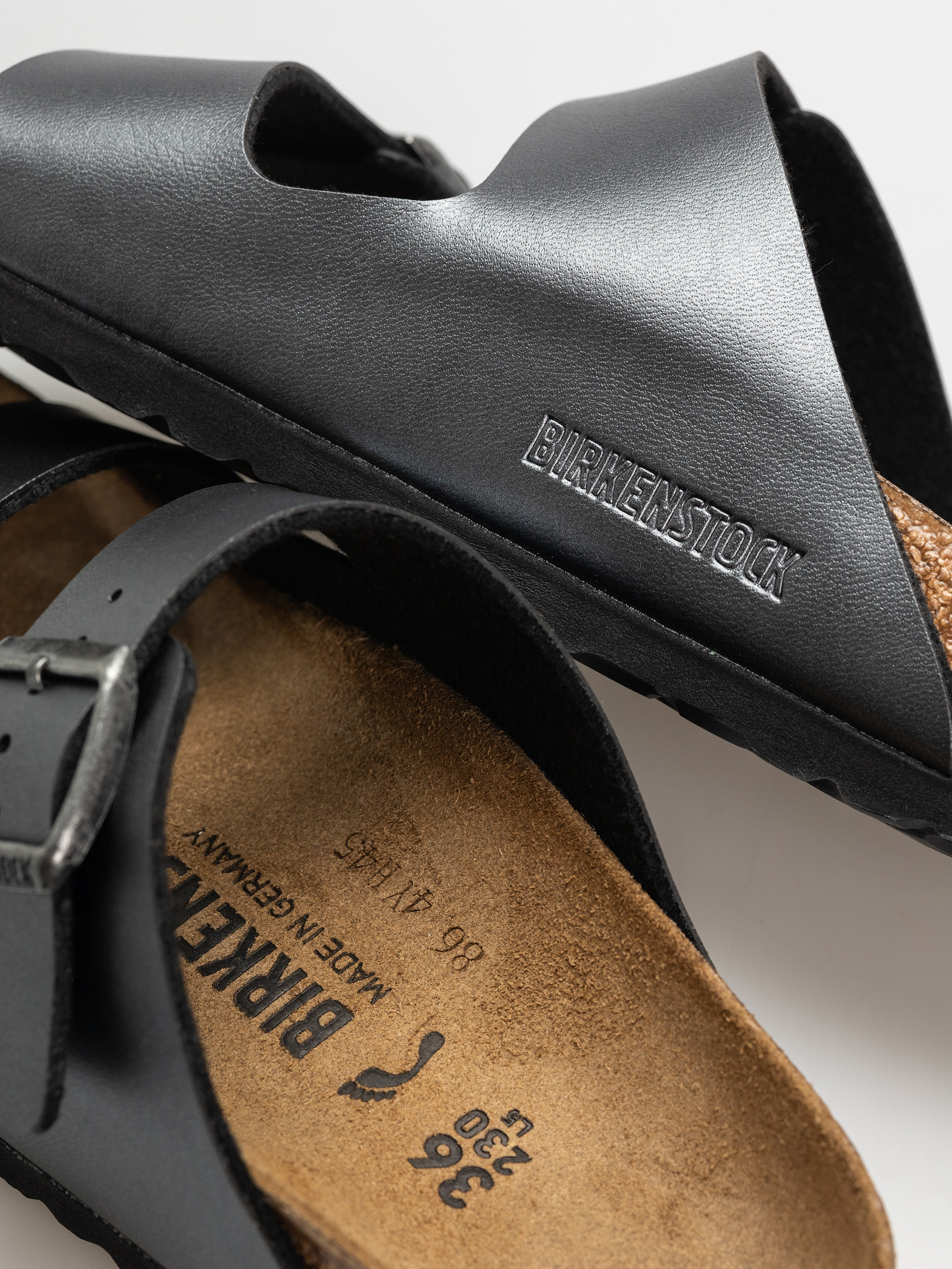 Birkenstock Arizona Birko Flor Metallic Narrow Wmn Flip-flop papucsok (metallic black)