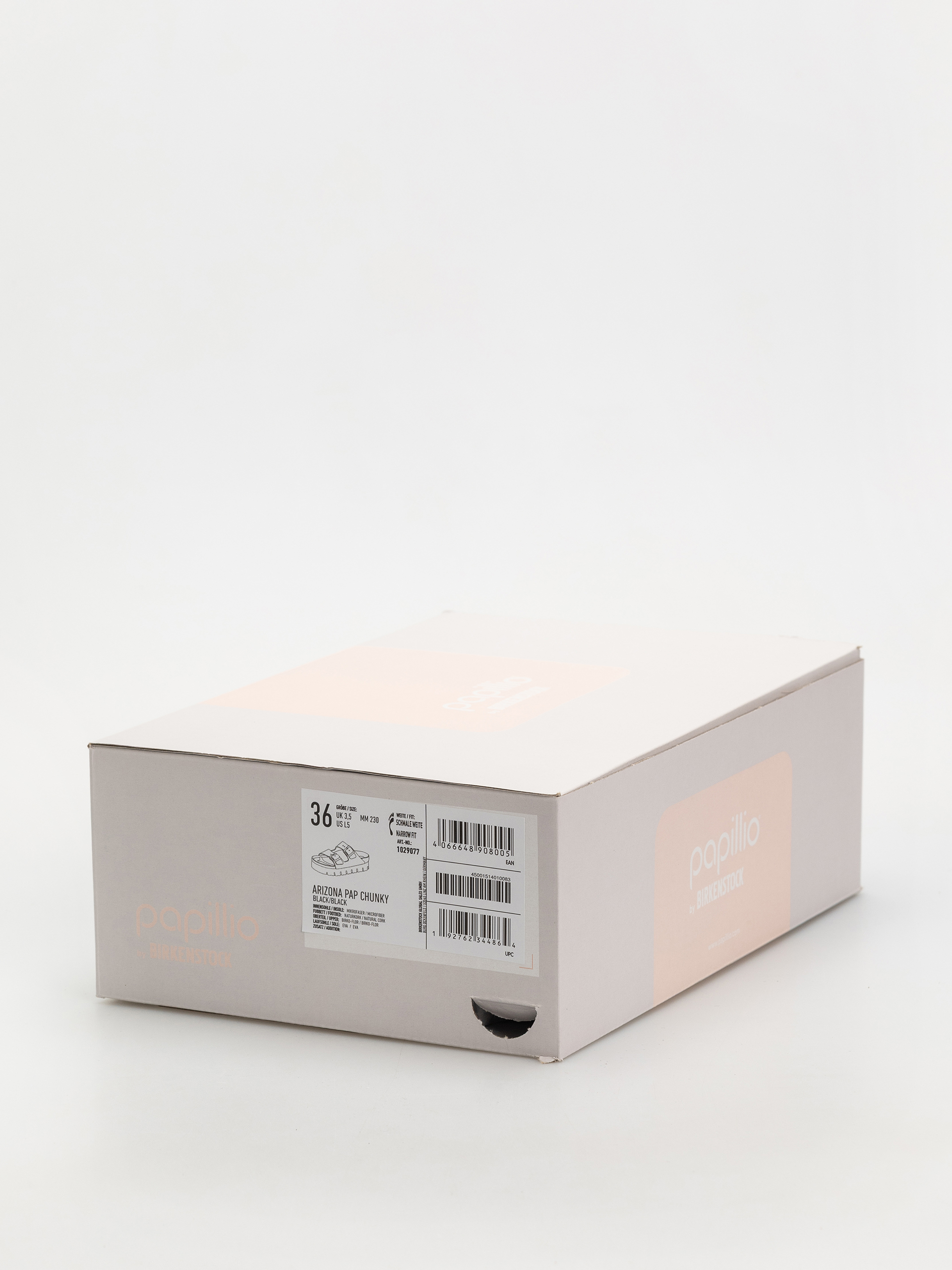 Birkenstock Arizona Chunky Briko Flor Narrow Wmn Flip-flop papucsok (black/black)