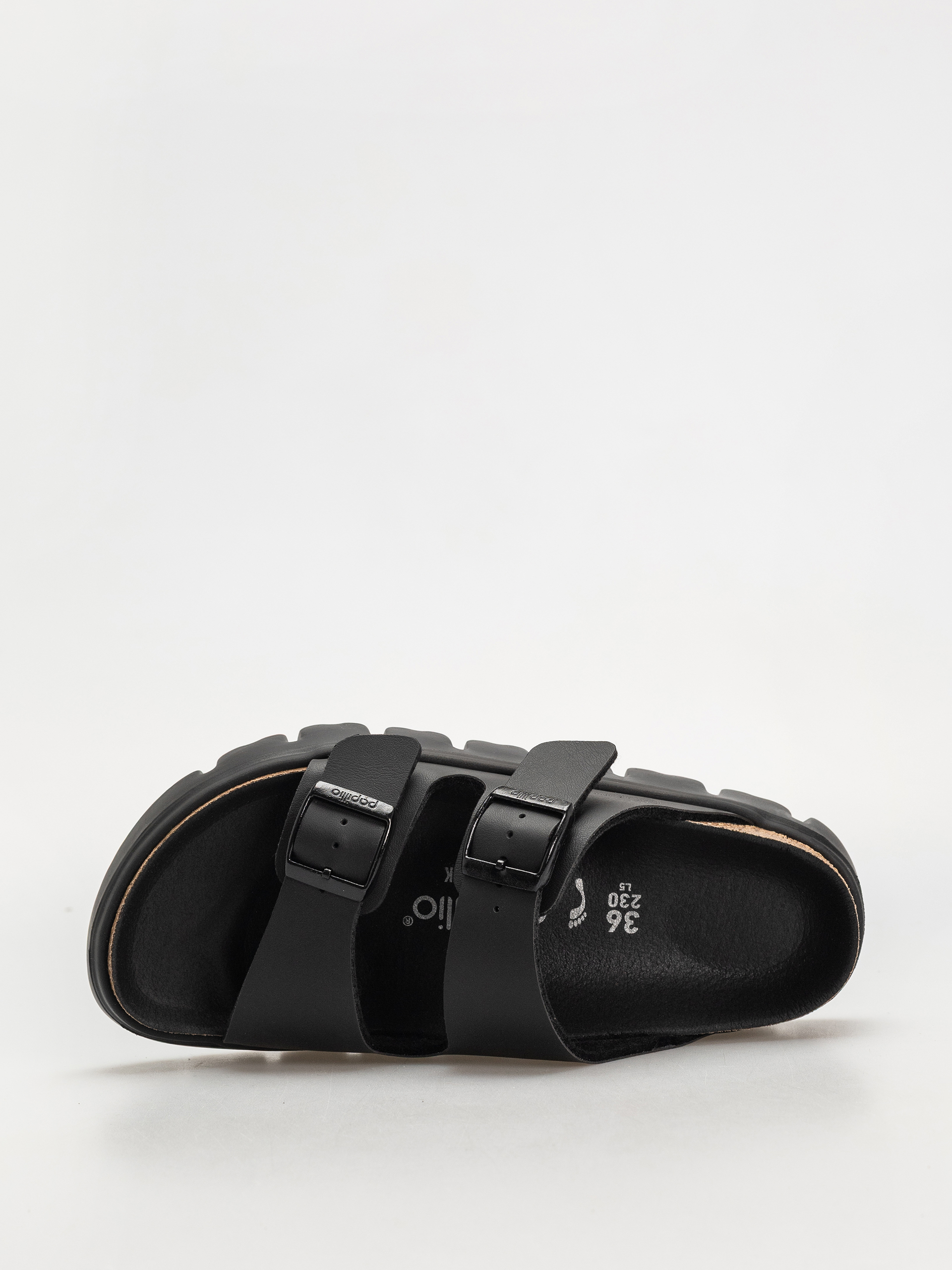 Birkenstock Arizona Chunky Briko Flor Narrow Wmn Flip-flop papucsok (black/black)