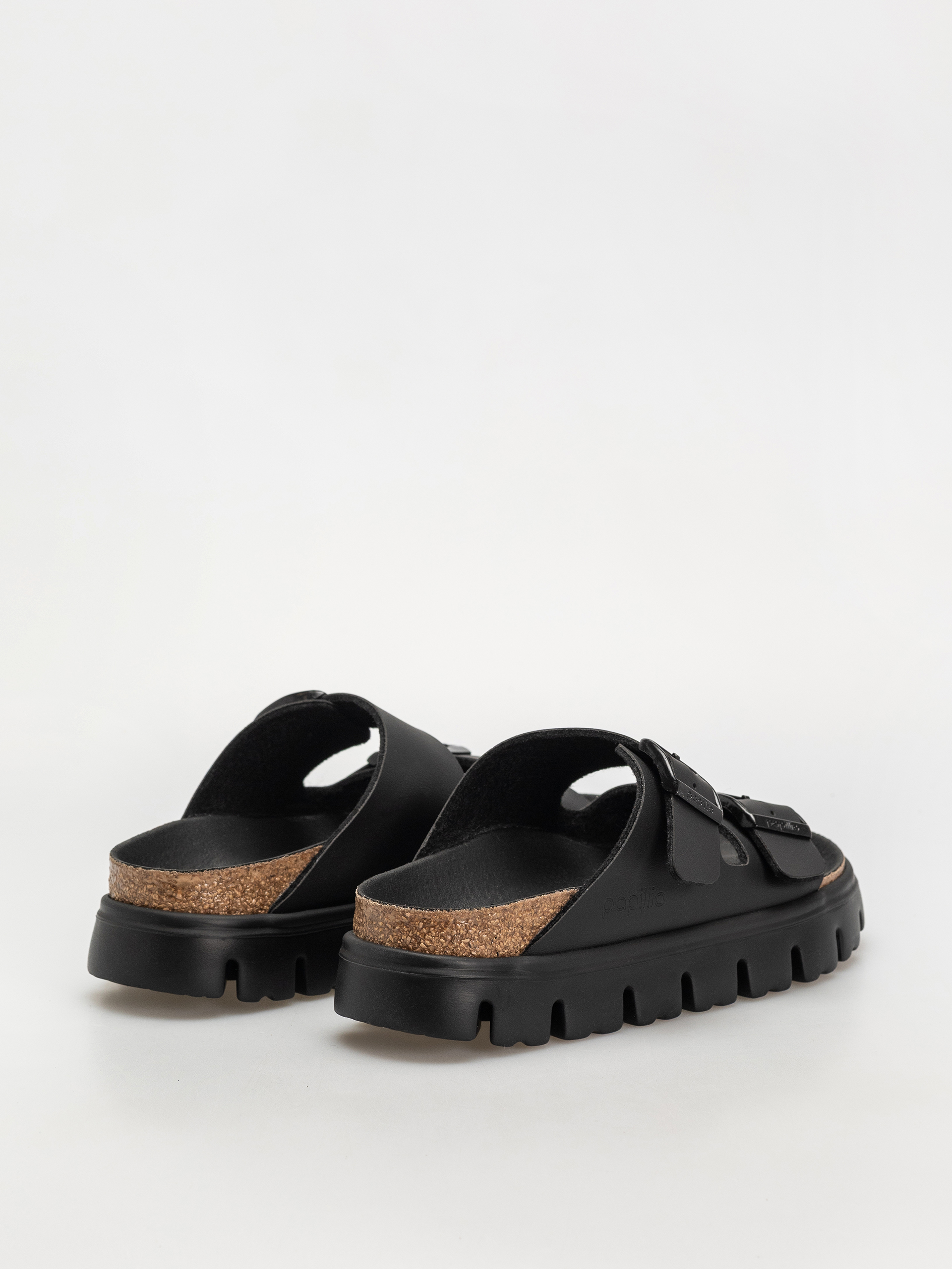 Birkenstock Arizona Chunky Briko Flor Narrow Wmn Flip-flop papucsok (black/black)