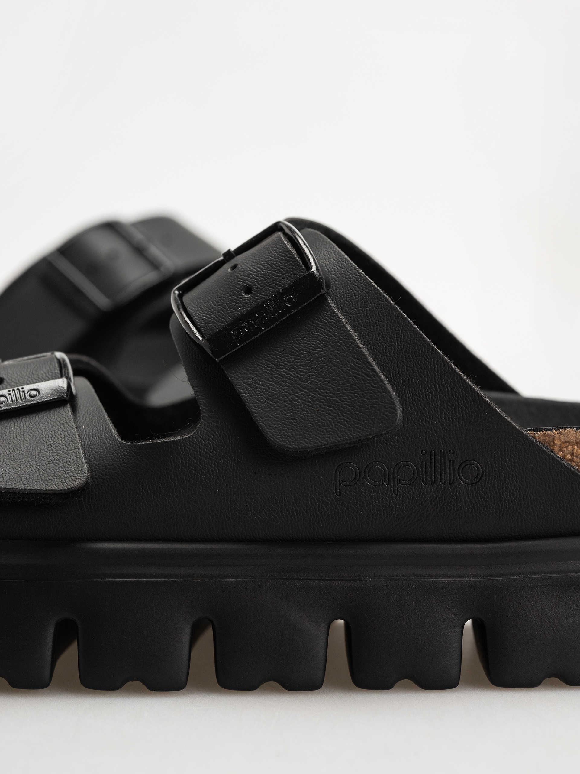 Birkenstock Arizona Chunky Briko Flor Narrow Wmn Flip-flop papucsok (black/black)