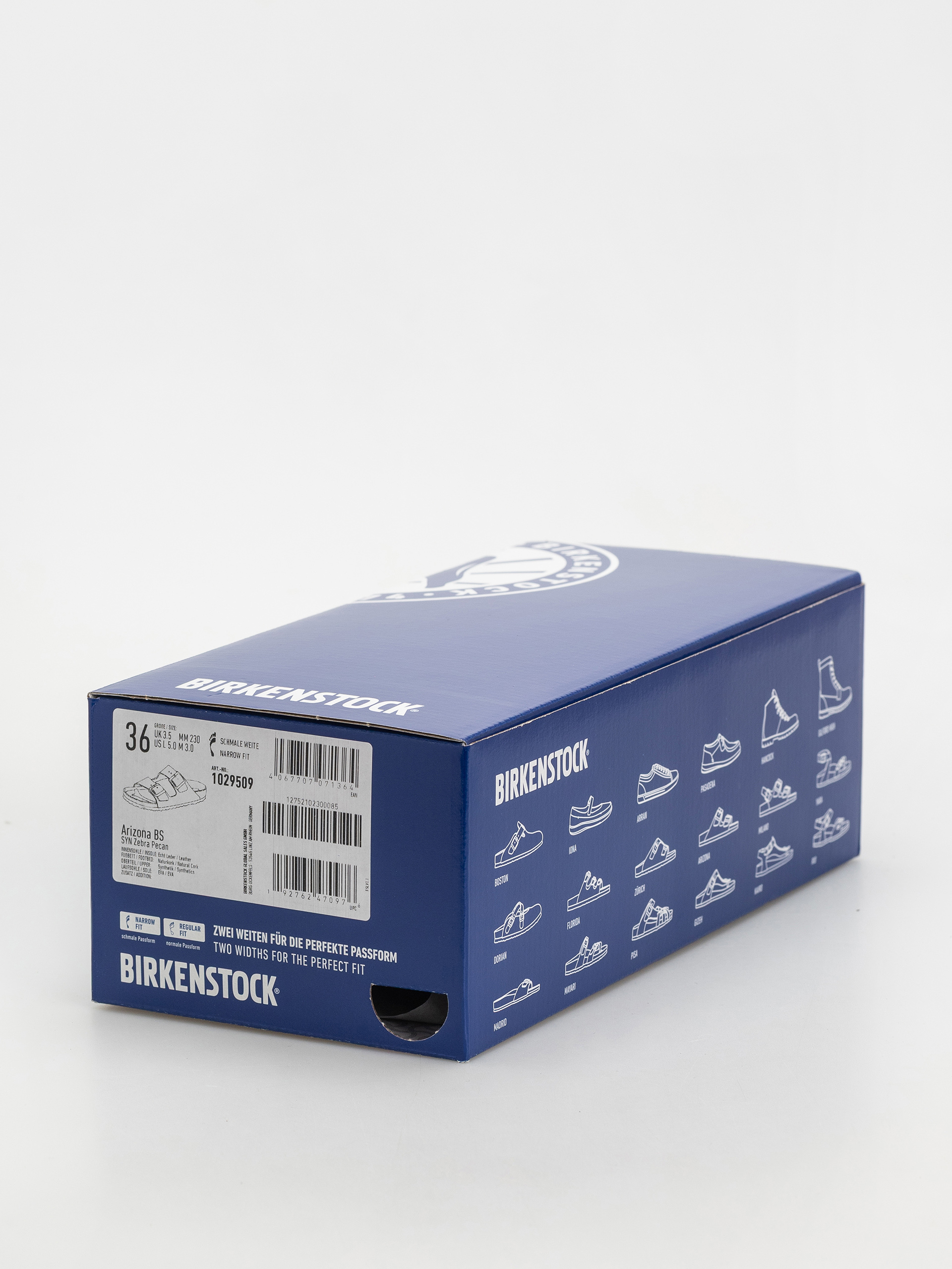 Birkenstock Arizona Animal Print Narrow Wmn Flip-flop papucsok (zebra pecan)