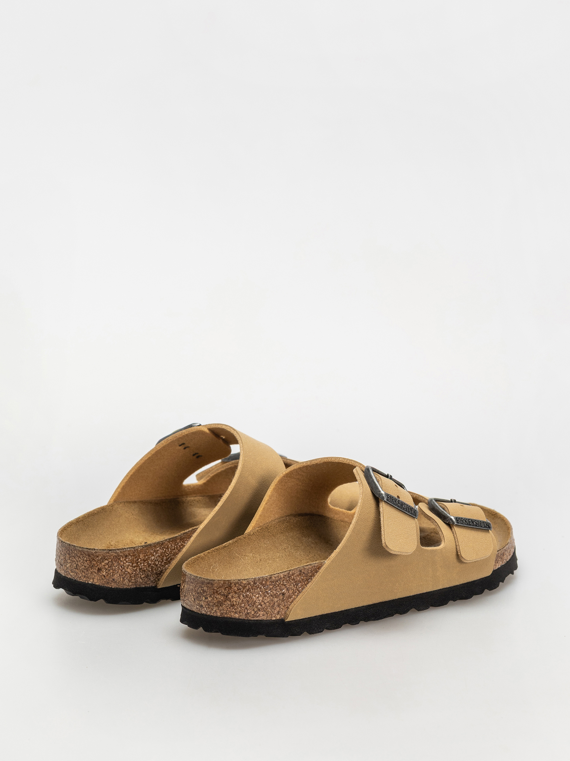 Birkenstock Arizona Birkibuc Narrow Wmn Flip-flop papucsok (latte cream)