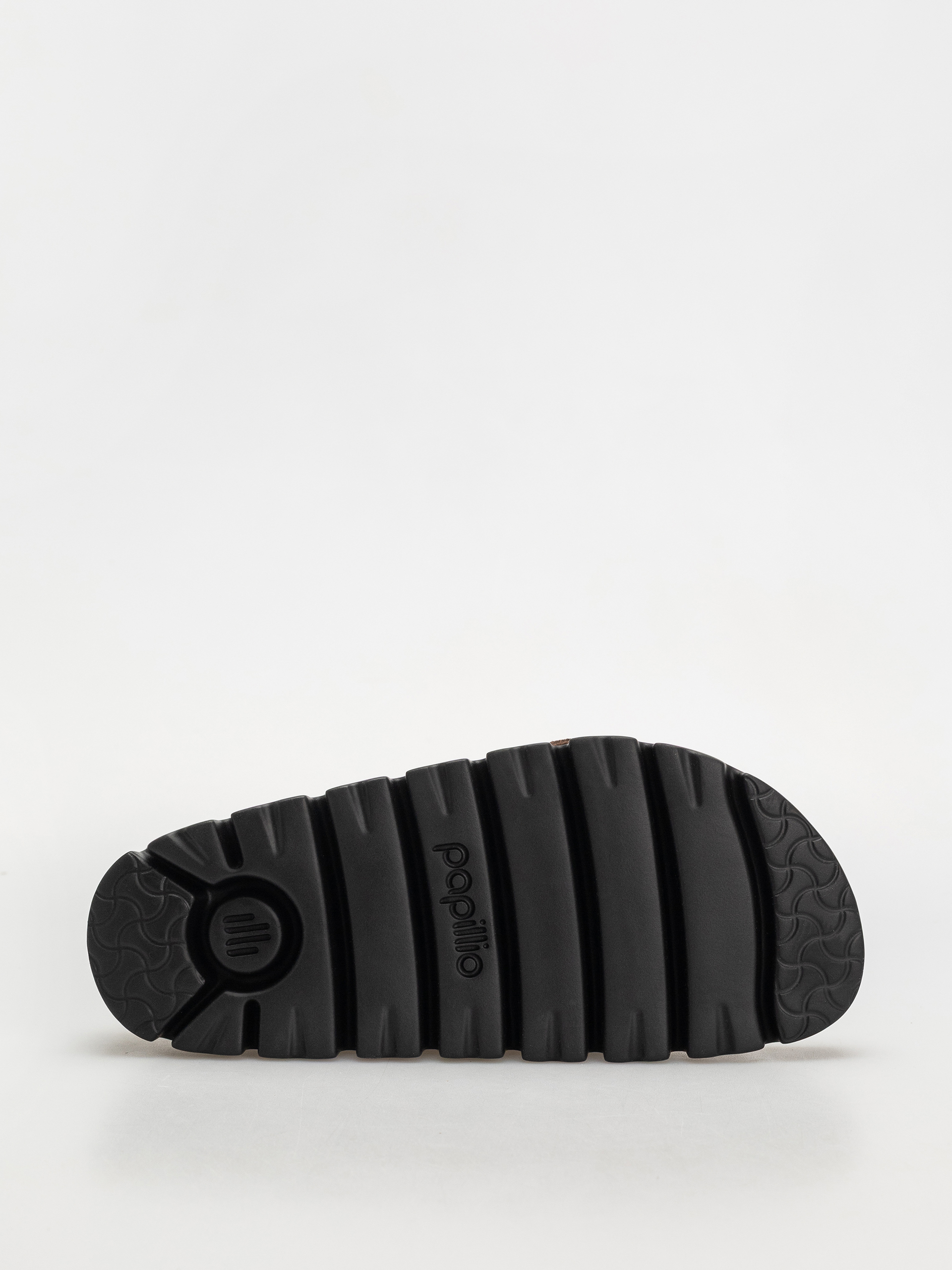 Flip-flop papucsok Birkenstock Arizona Chunky Suede Narrow Wmn (dark tea/black)