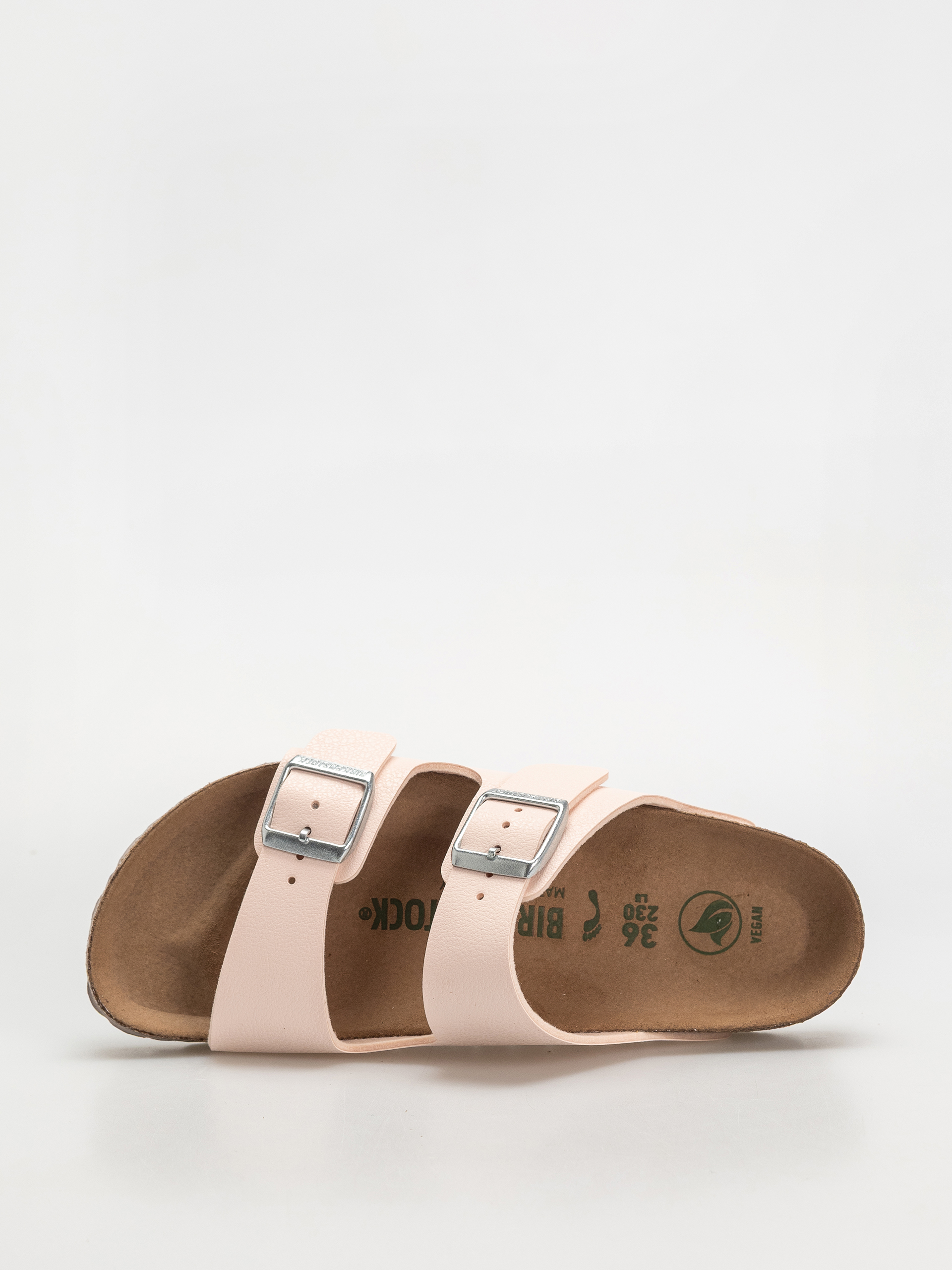 Birkenstock Arizona Birko Flor Nubuck Narrow Wmn Flip-flop papucsok (light rose)