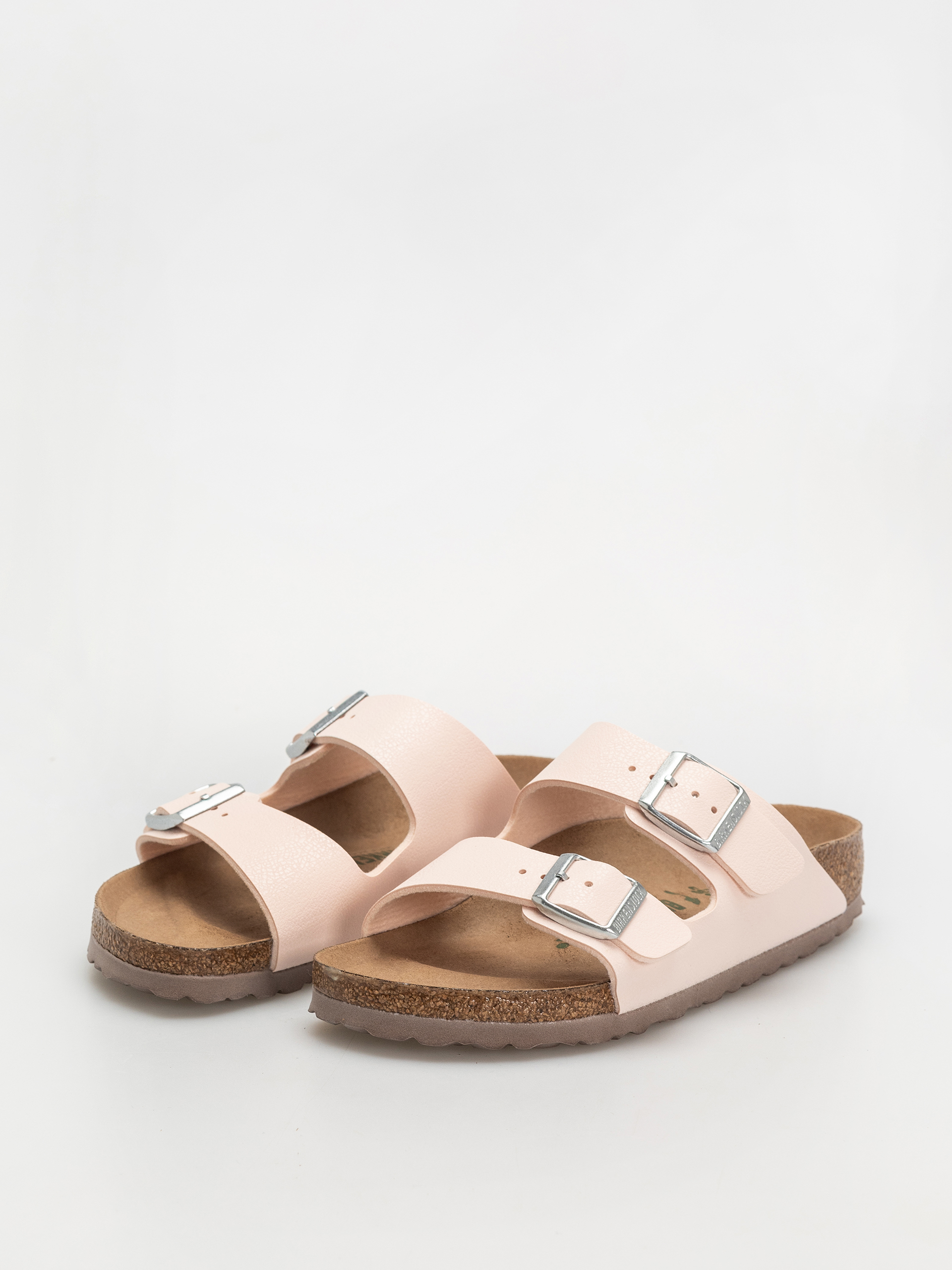 Birkenstock Arizona Birko Flor Nubuck Narrow Wmn Flip-flop papucsok (light rose)