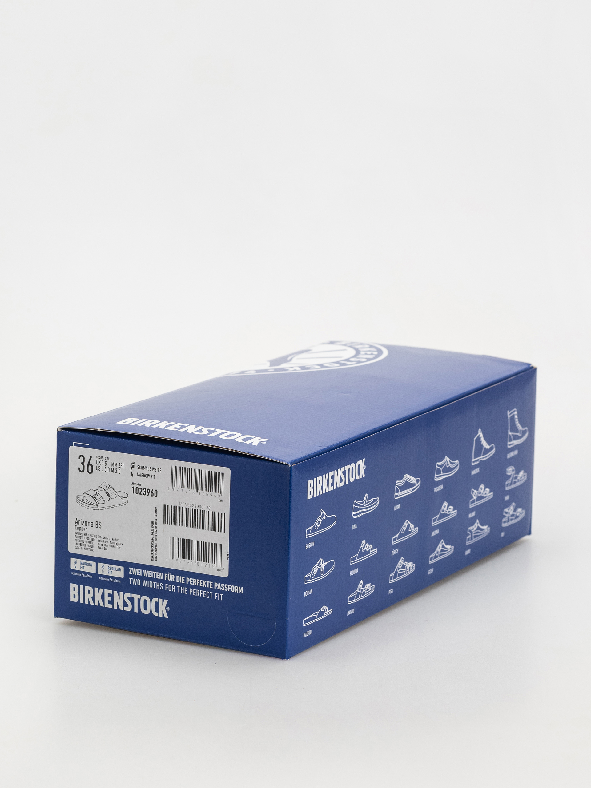 Birkenstock Arizona Birko Flor Narrow Wmn Flip-flop papucsok (copper)