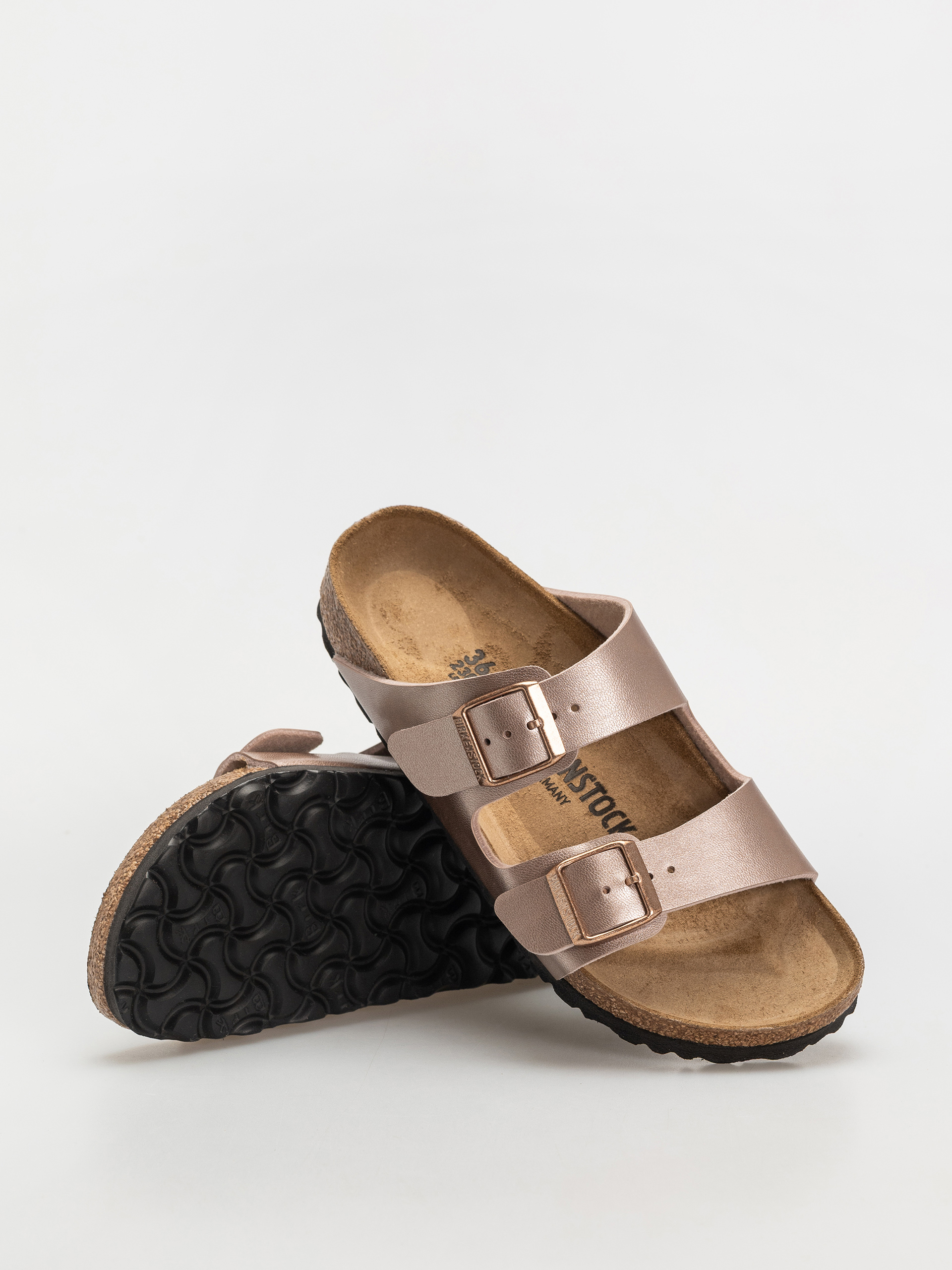 Birkenstock Arizona Birko Flor Narrow Wmn Flip-flop papucsok (copper)