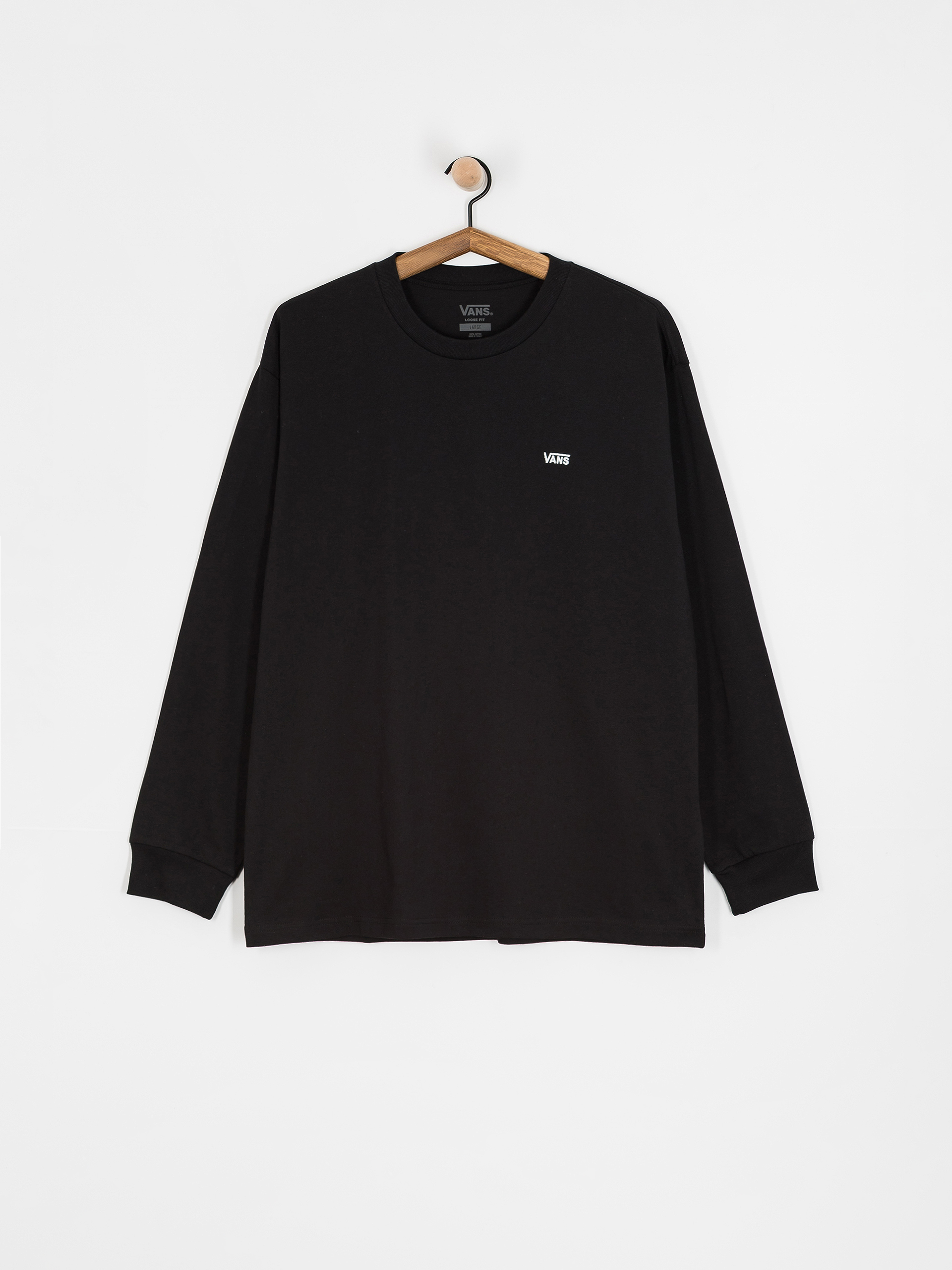 Vans Left Chest II Loose Hosszu00fa ujju00fa felsu0151 (black)