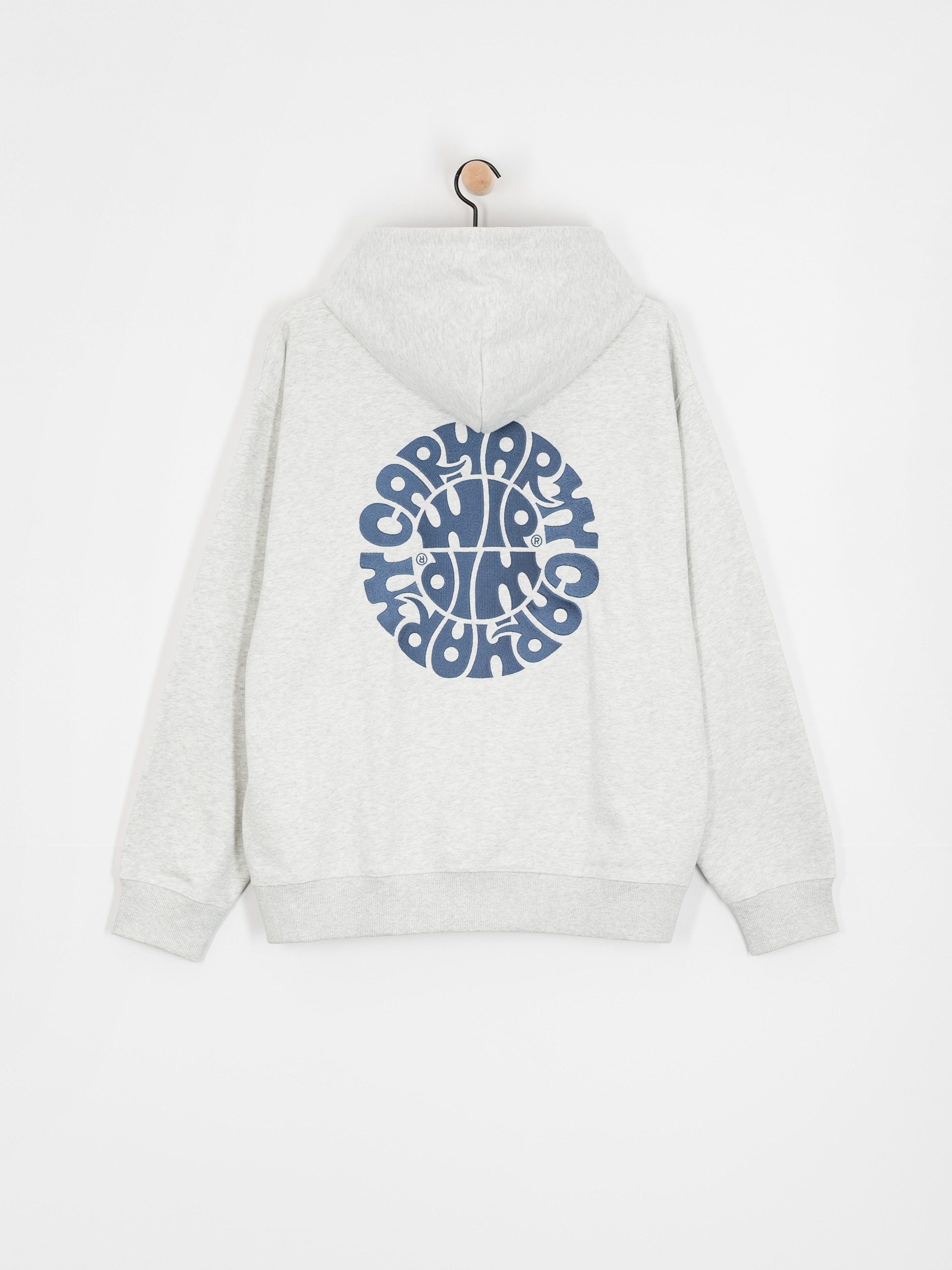 Carhartt WIP Jazzy ZHD Kapucnis pulóver (ash heather/blue iris)