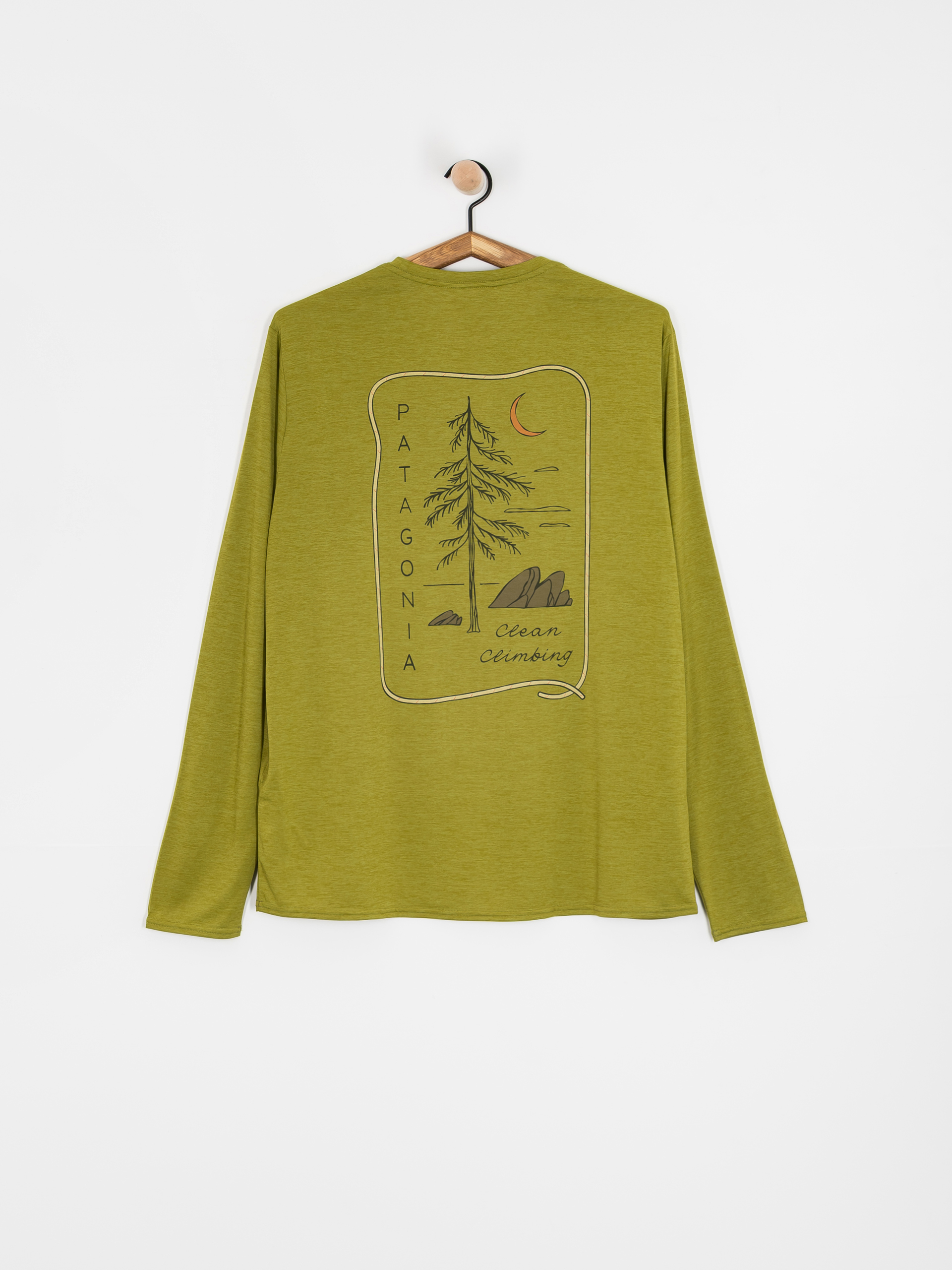 Patagonia Cap Cool Daily Graphic Hosszú ujjú felső (clean climb roots/graze green x-dye)