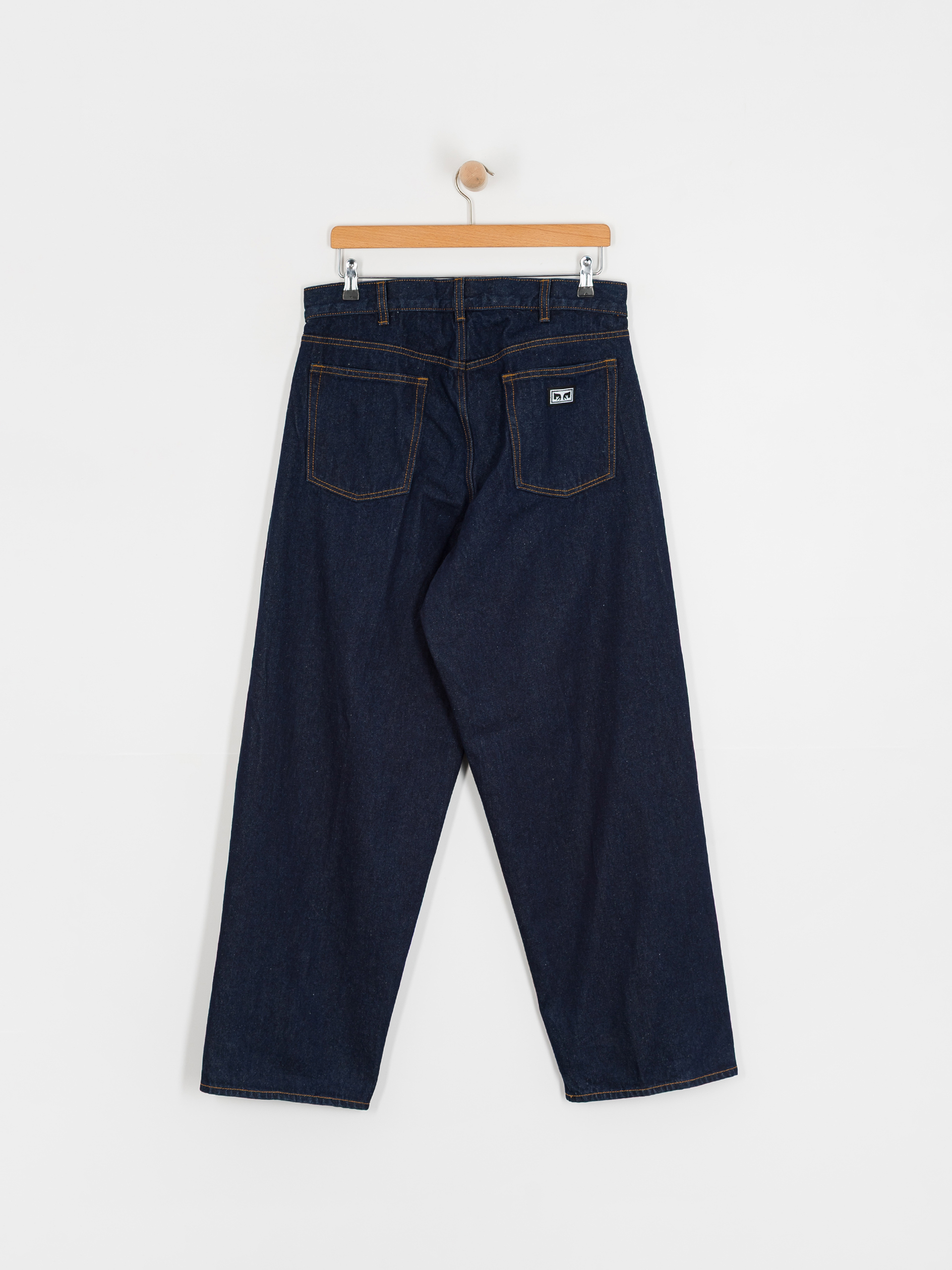 OBEY Bigwig Baggy Denim Kisnadrág (rinse indigo)