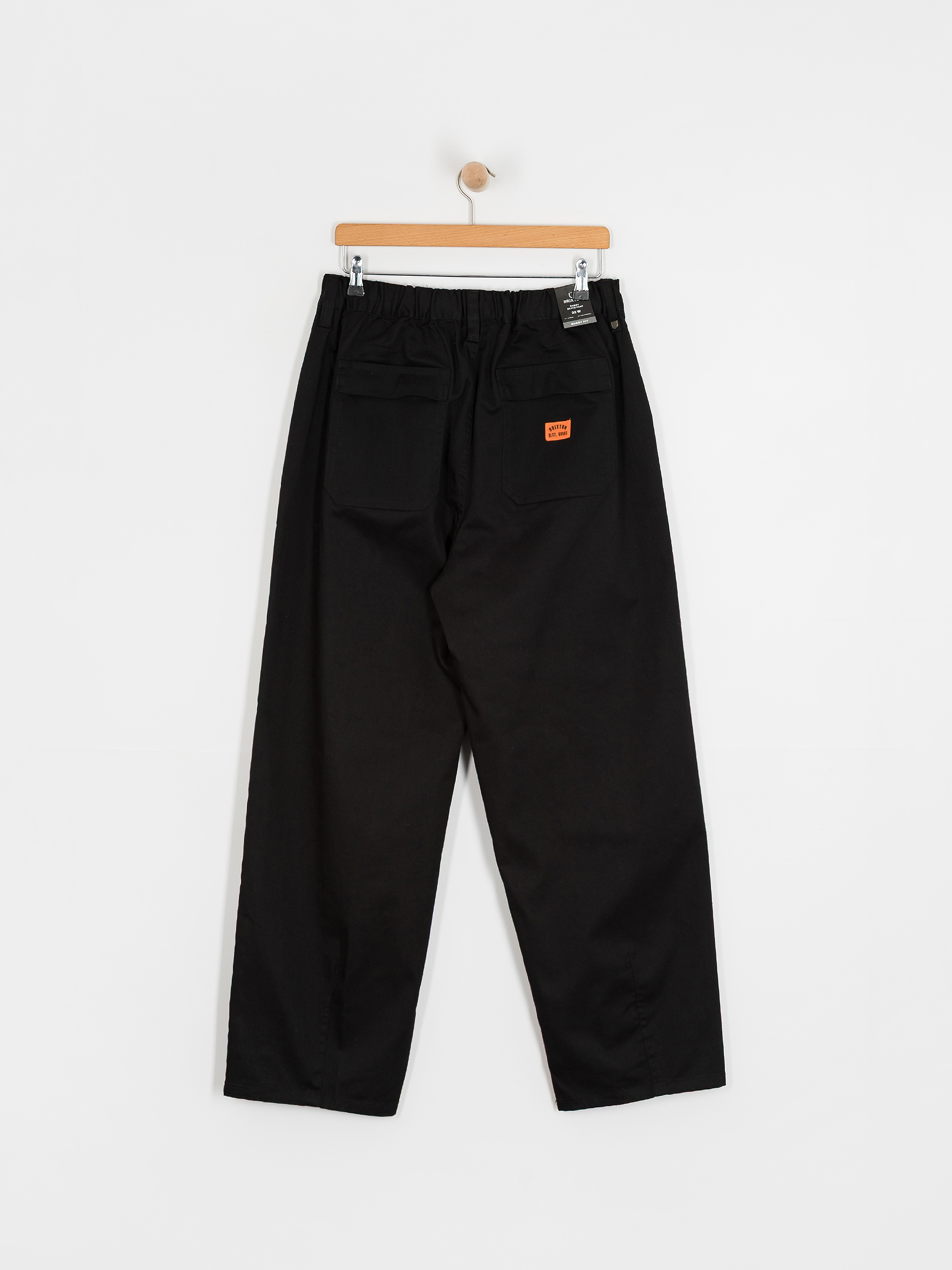 Brixton Baggy Skate Kisnadrág (black)
