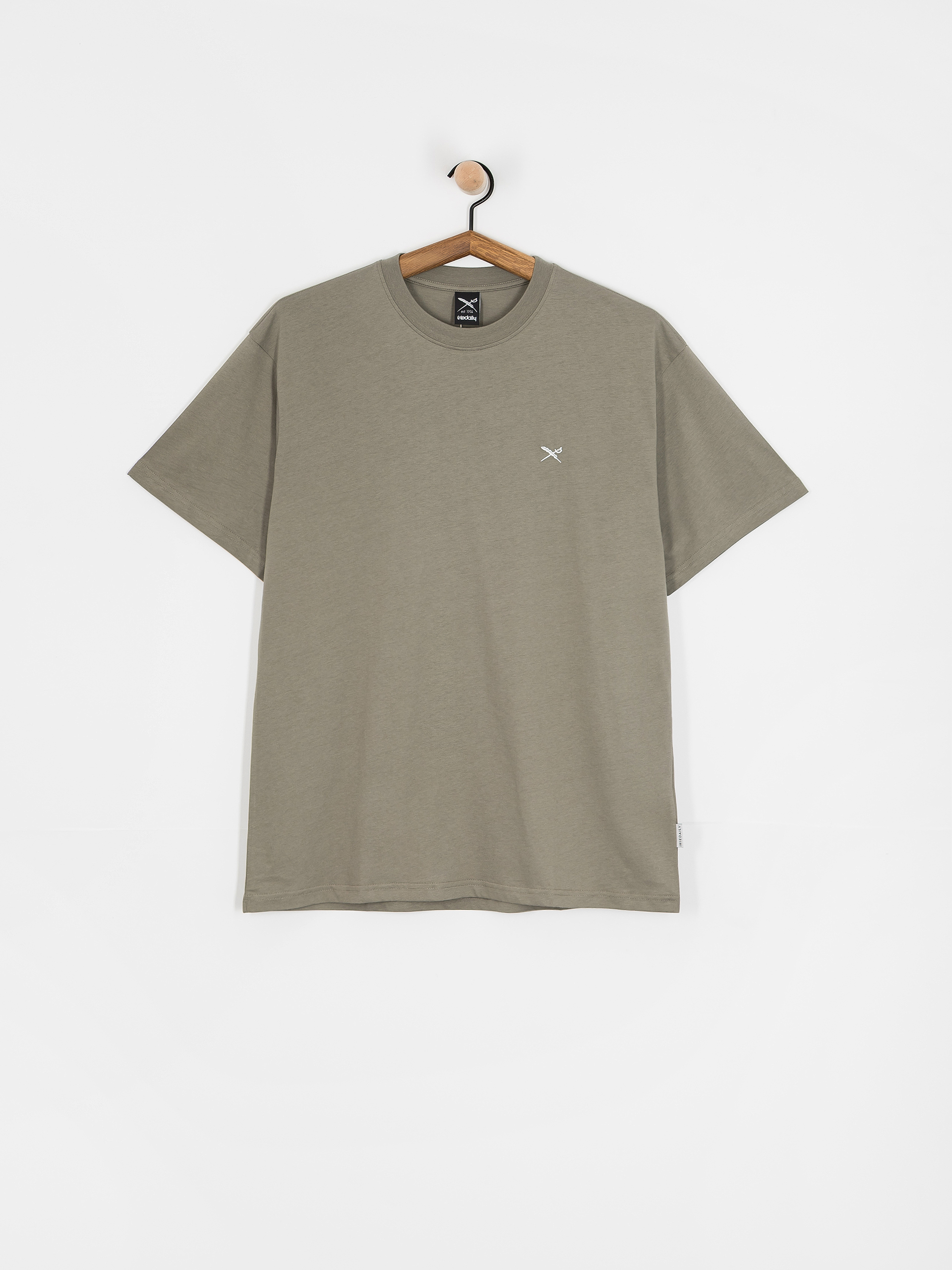 Iriedaily Mini Flag Relaxed Pu00f3lu00f3 (smokey olive)