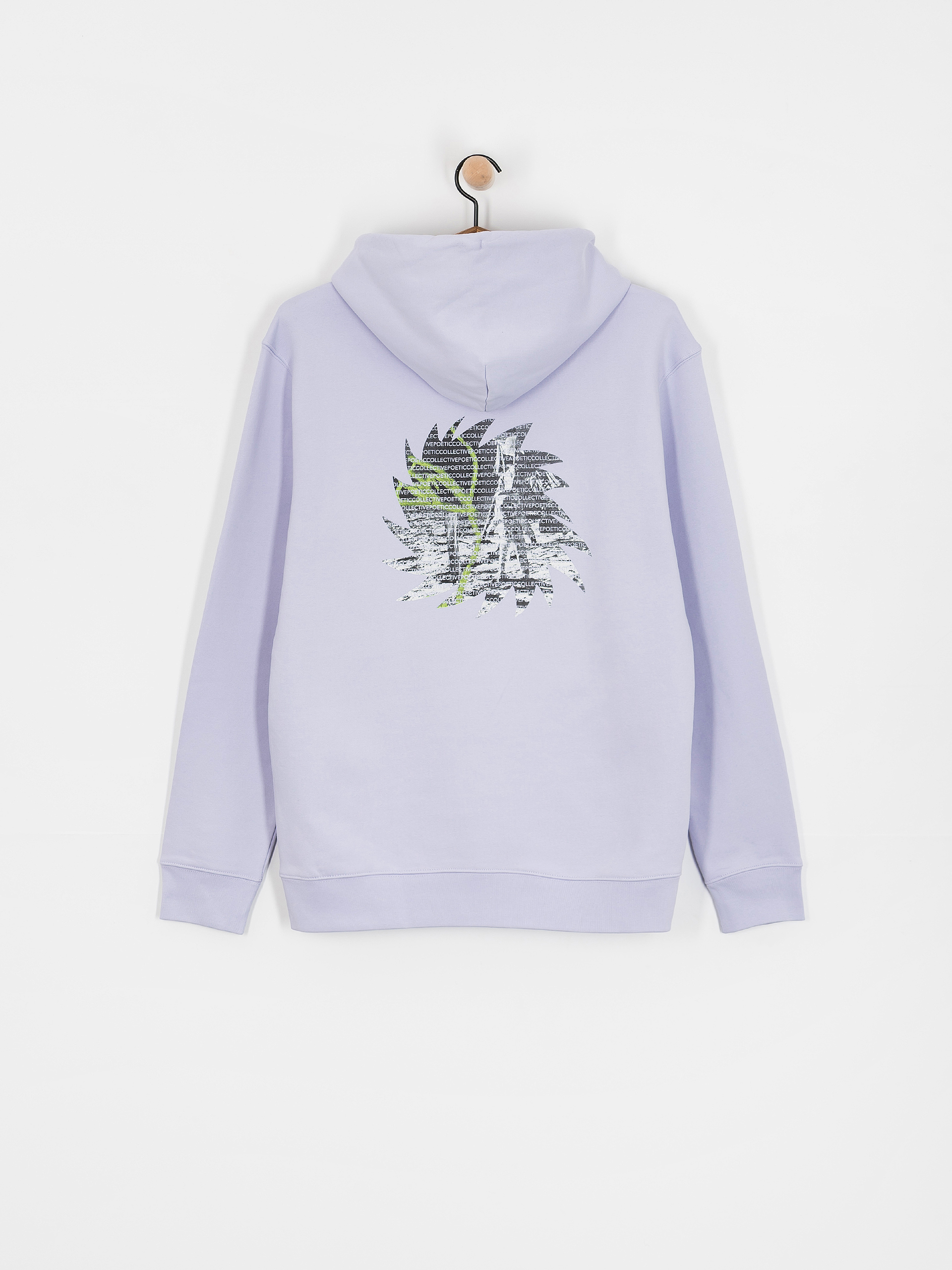 Kapucnis pulóver Poetic Collective Space HD (purple)