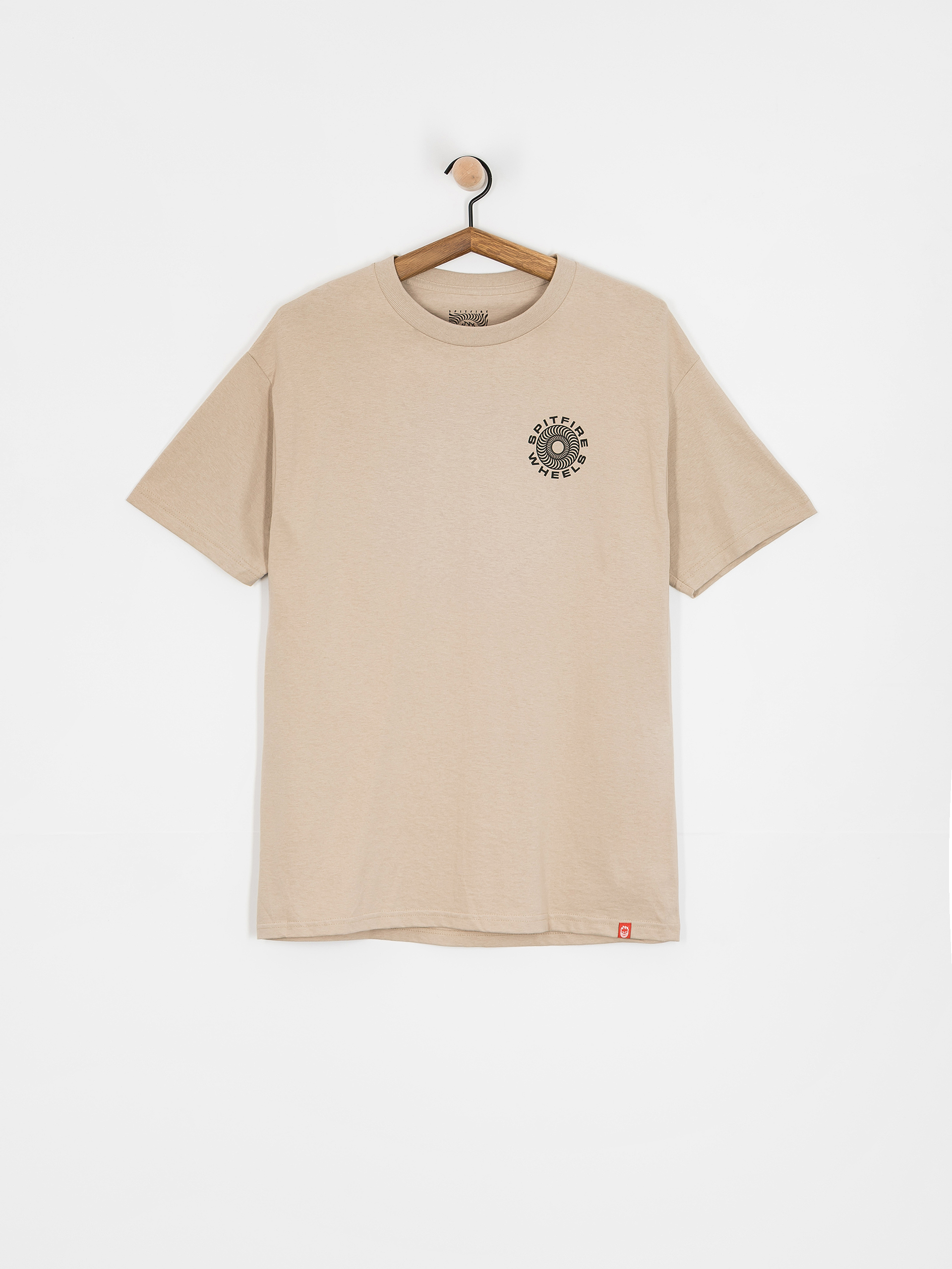 Póló Spitfire Classic 87 Swirl Fill (sand/black & white prints)