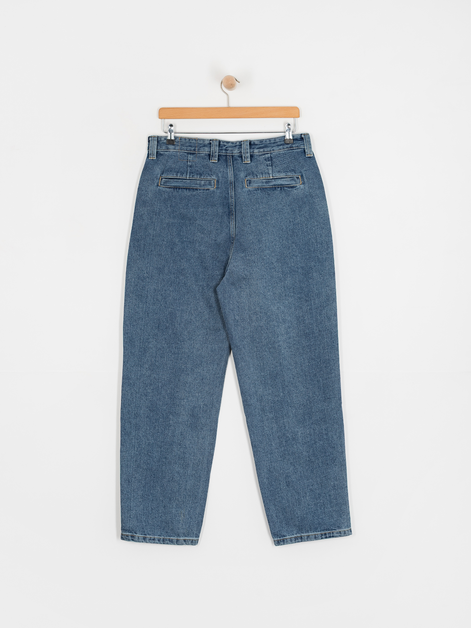 Kisnadrág Krooked Eyes Denim Twill Pant (med stone wash)
