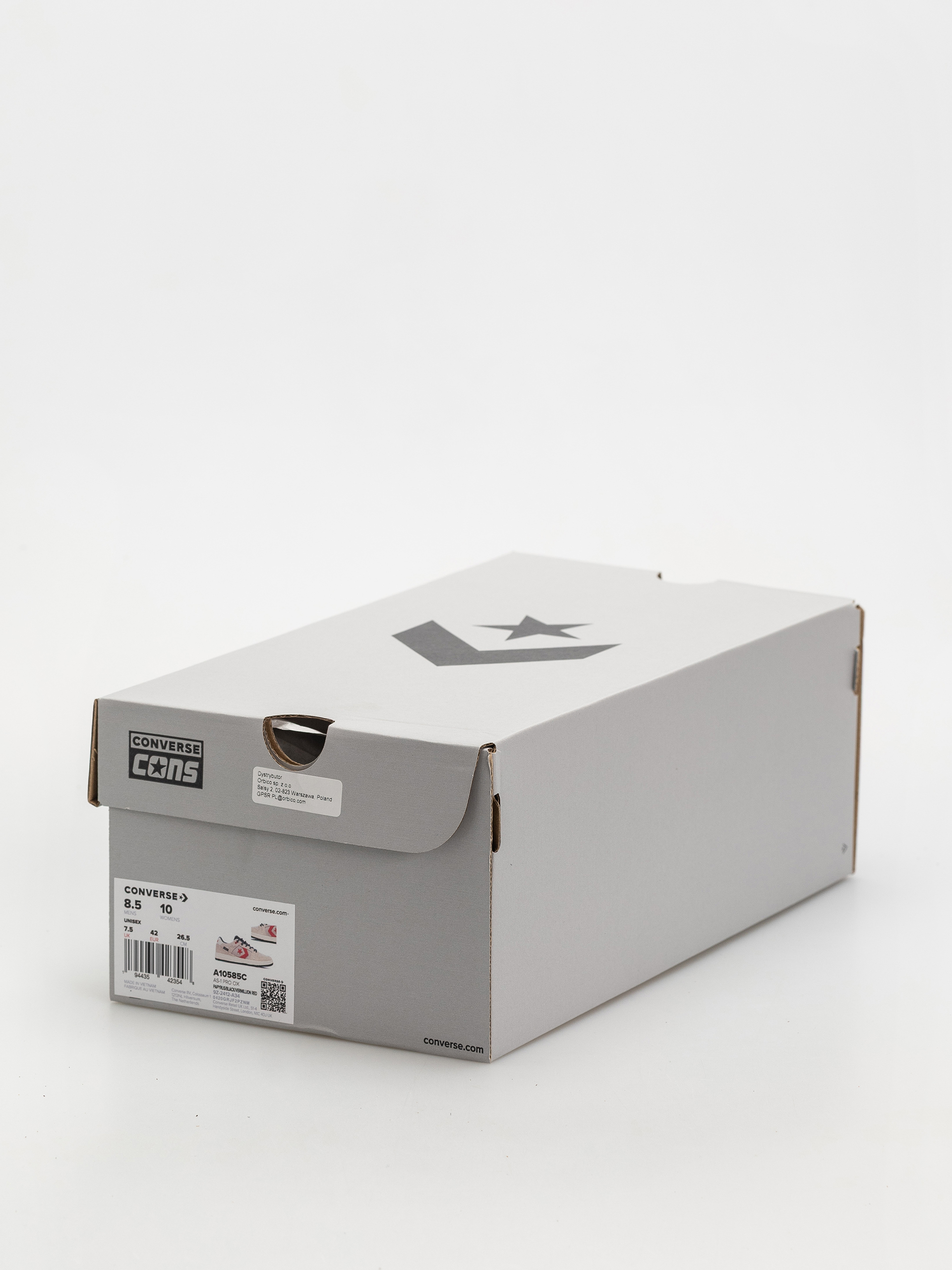 Converse As 1 Pro Ox Cipők (papyrus/black/vermillion red)