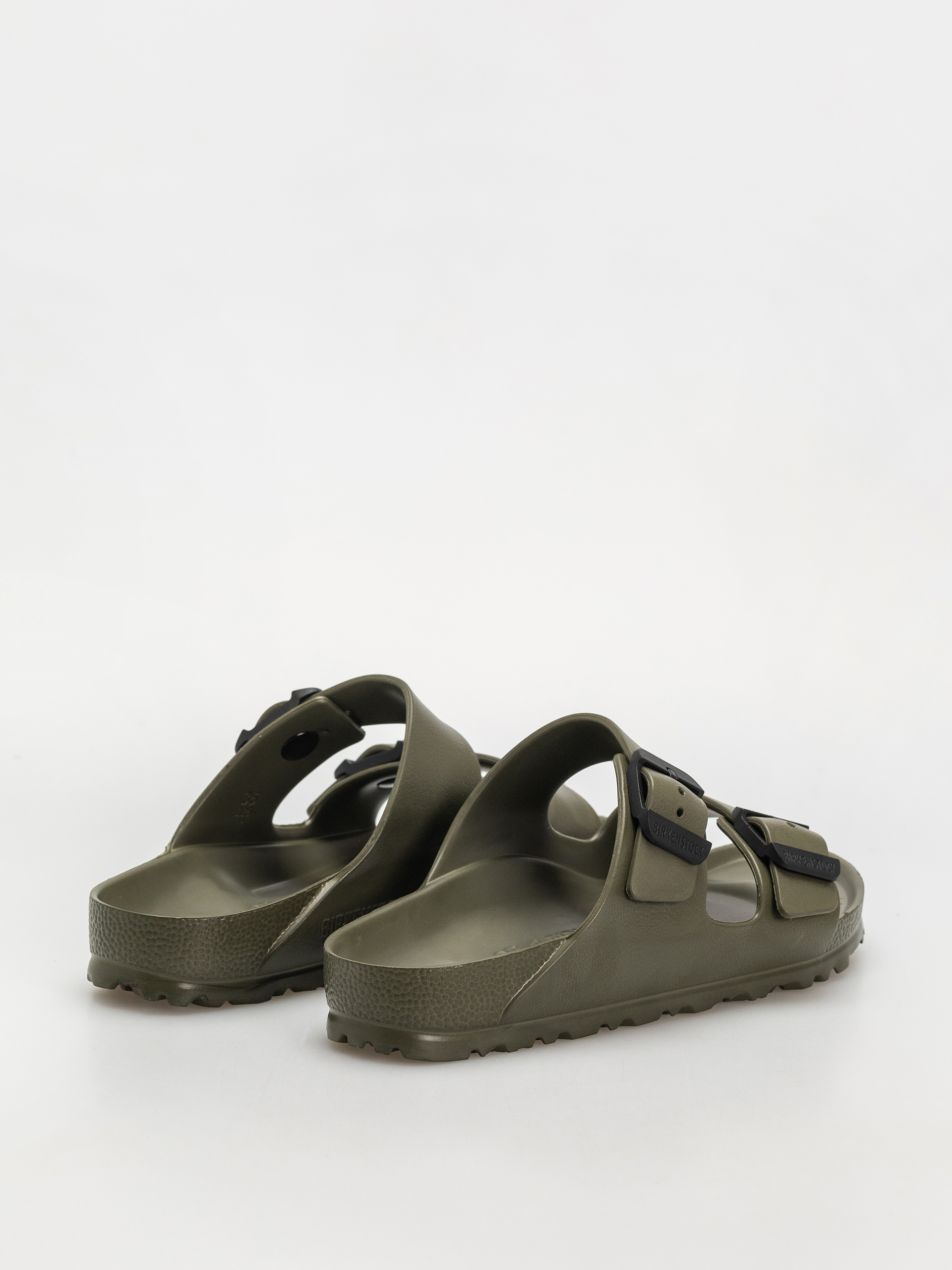 Birkenstock Arizona Stealth Buckle EVA Narrow Wmn Flip-flop papucsok (khaki/black)