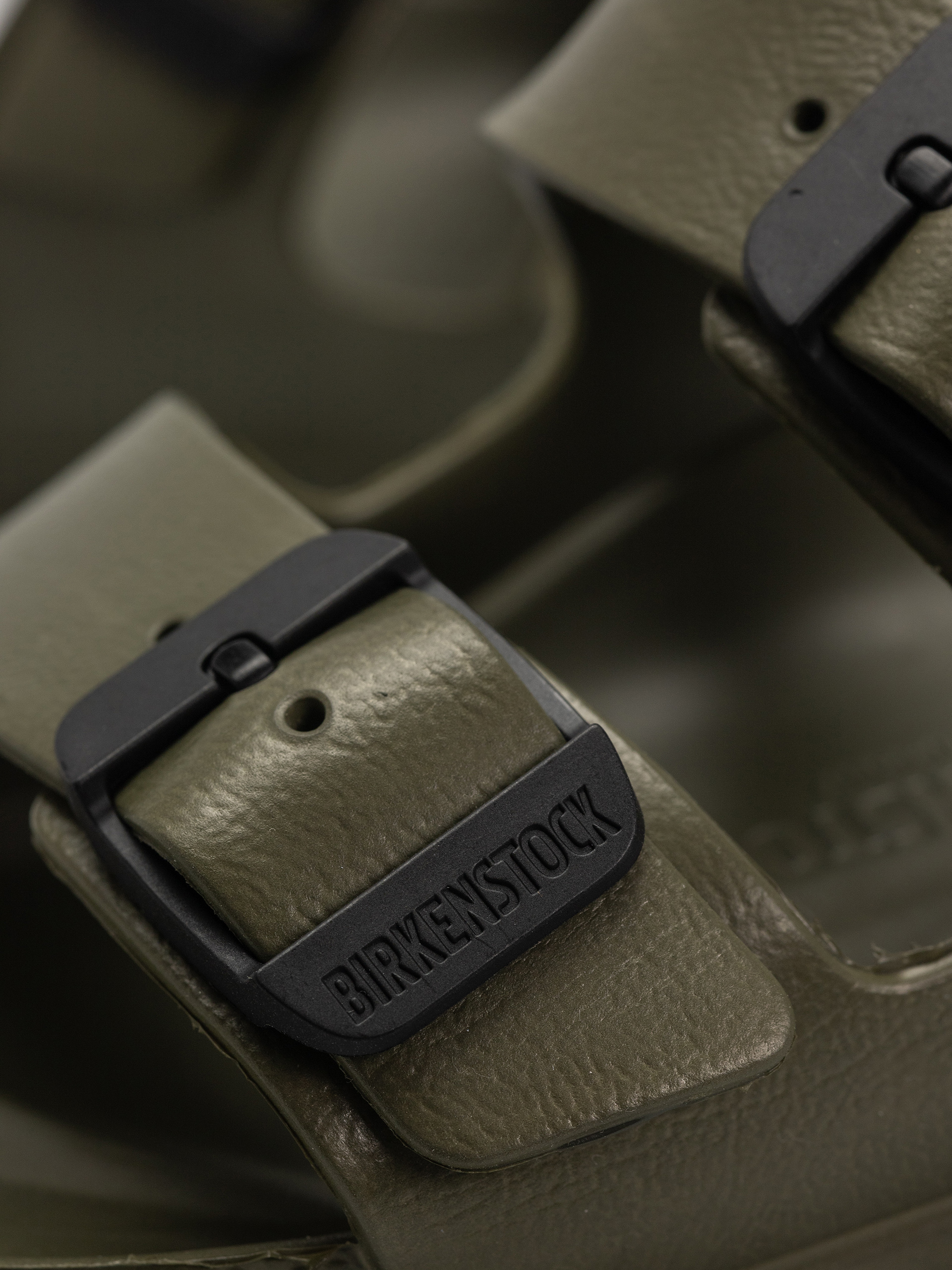 Birkenstock Arizona Stealth Buckle EVA Narrow Wmn Flip-flop papucsok (khaki/black)