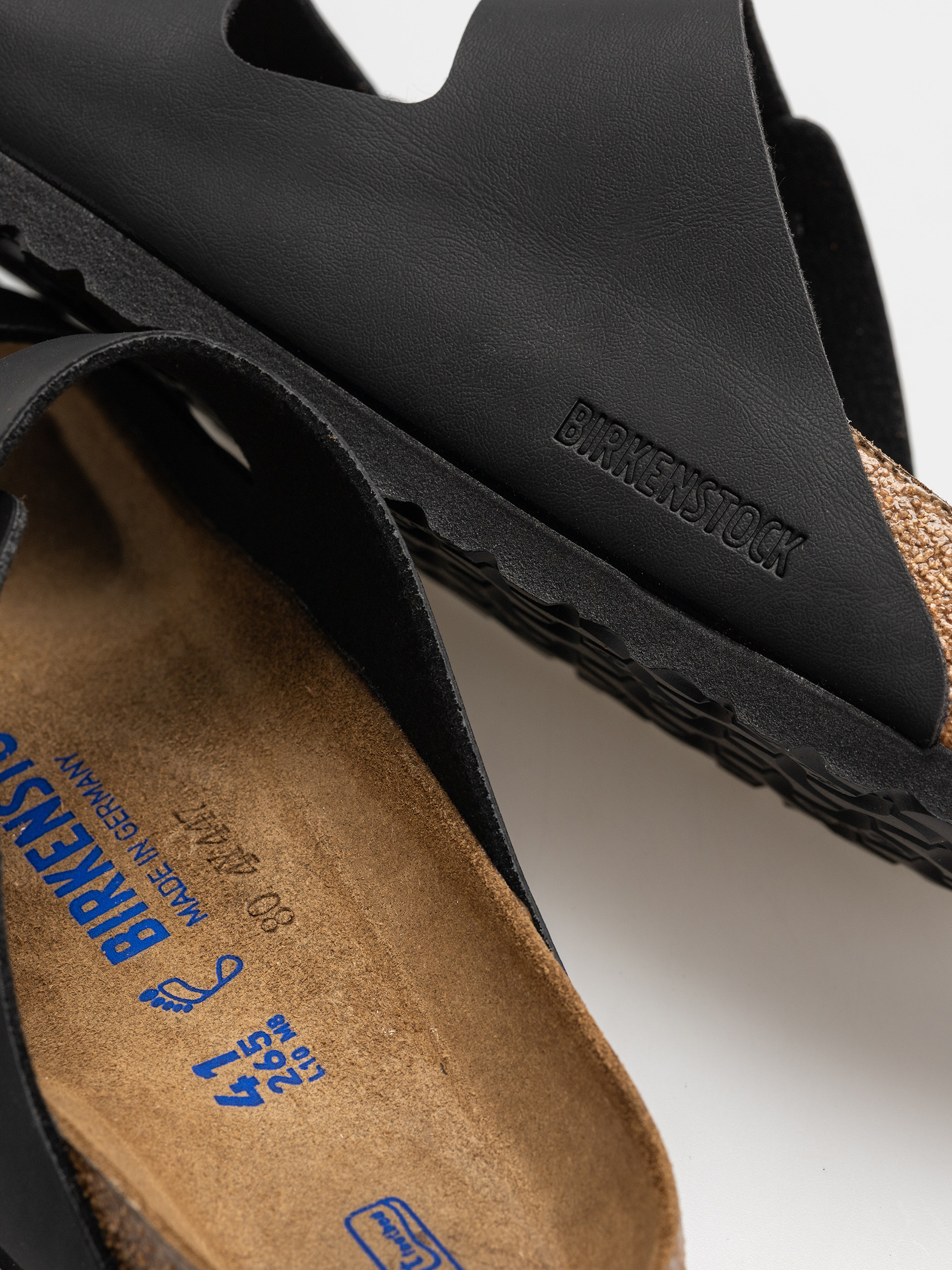 Flip-flop papucsok Birkenstock Arizona Briko Flor Regular (black)