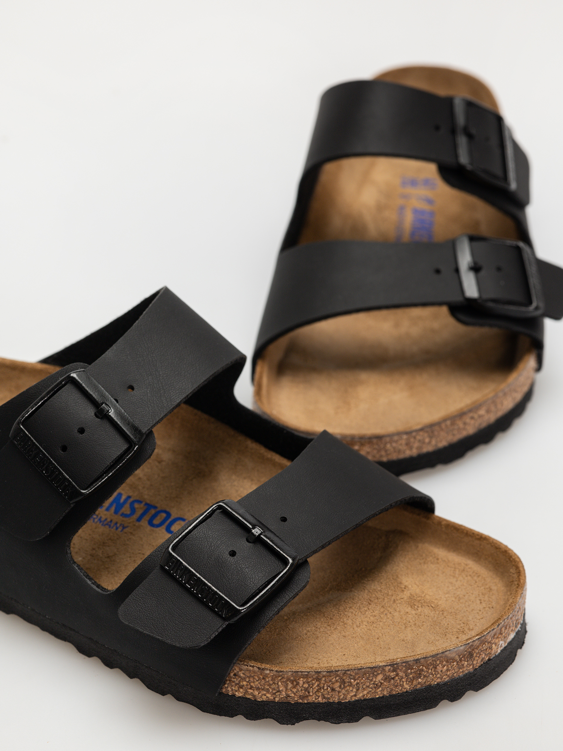 Flip-flop papucsok Birkenstock Arizona Briko Flor Regular (black)