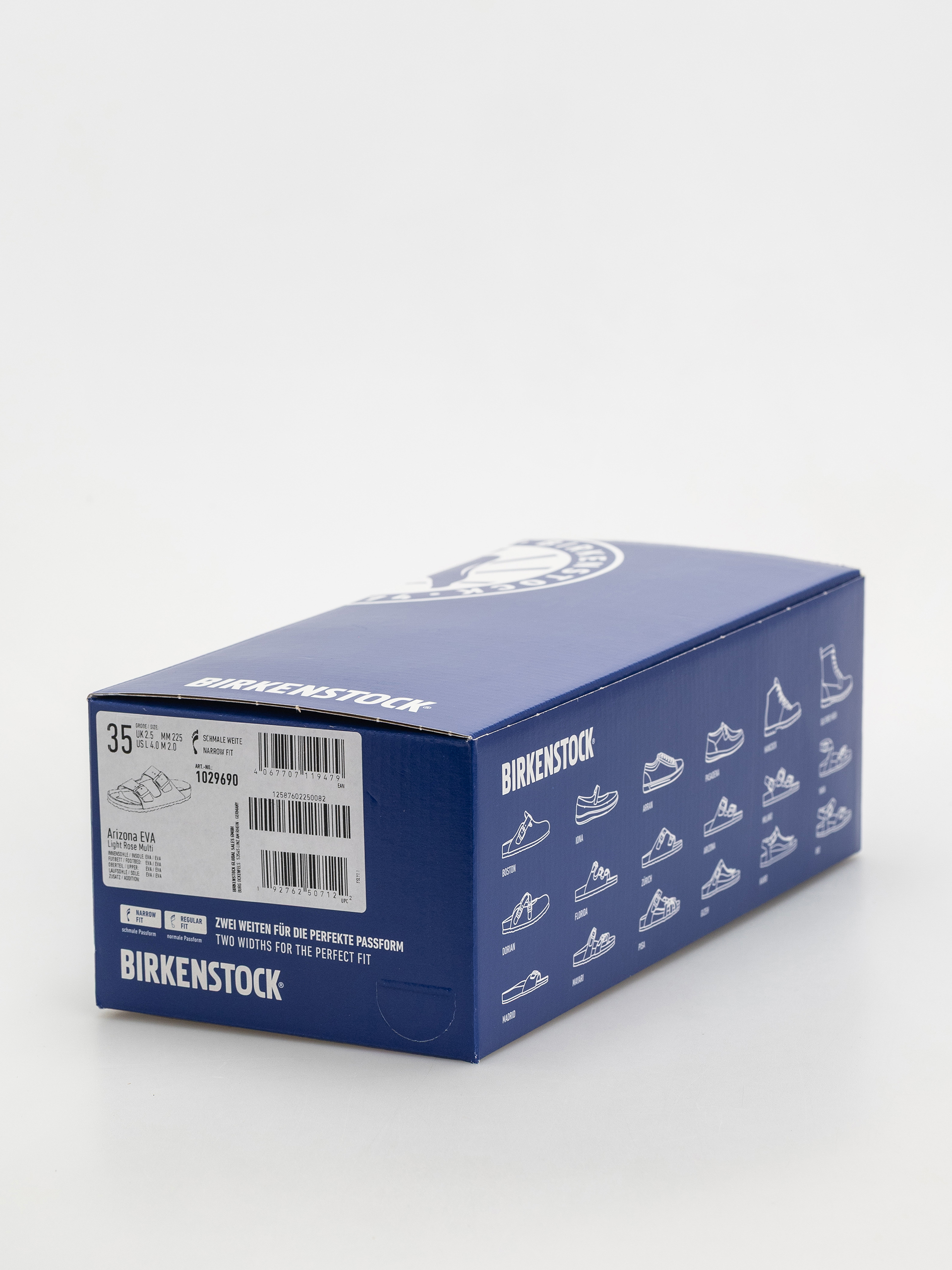 Flip-flop papucsok Birkenstock Arizona EVA Narrow Wmn (light rose multi)