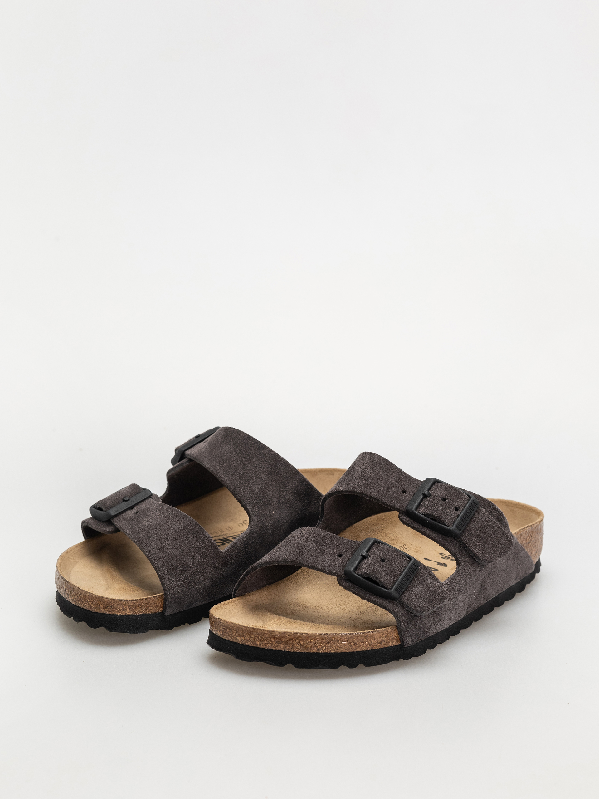 Flip-flop papucsok Birkenstock Arizona Suede Leather Narrow Wmn (velvet grey)