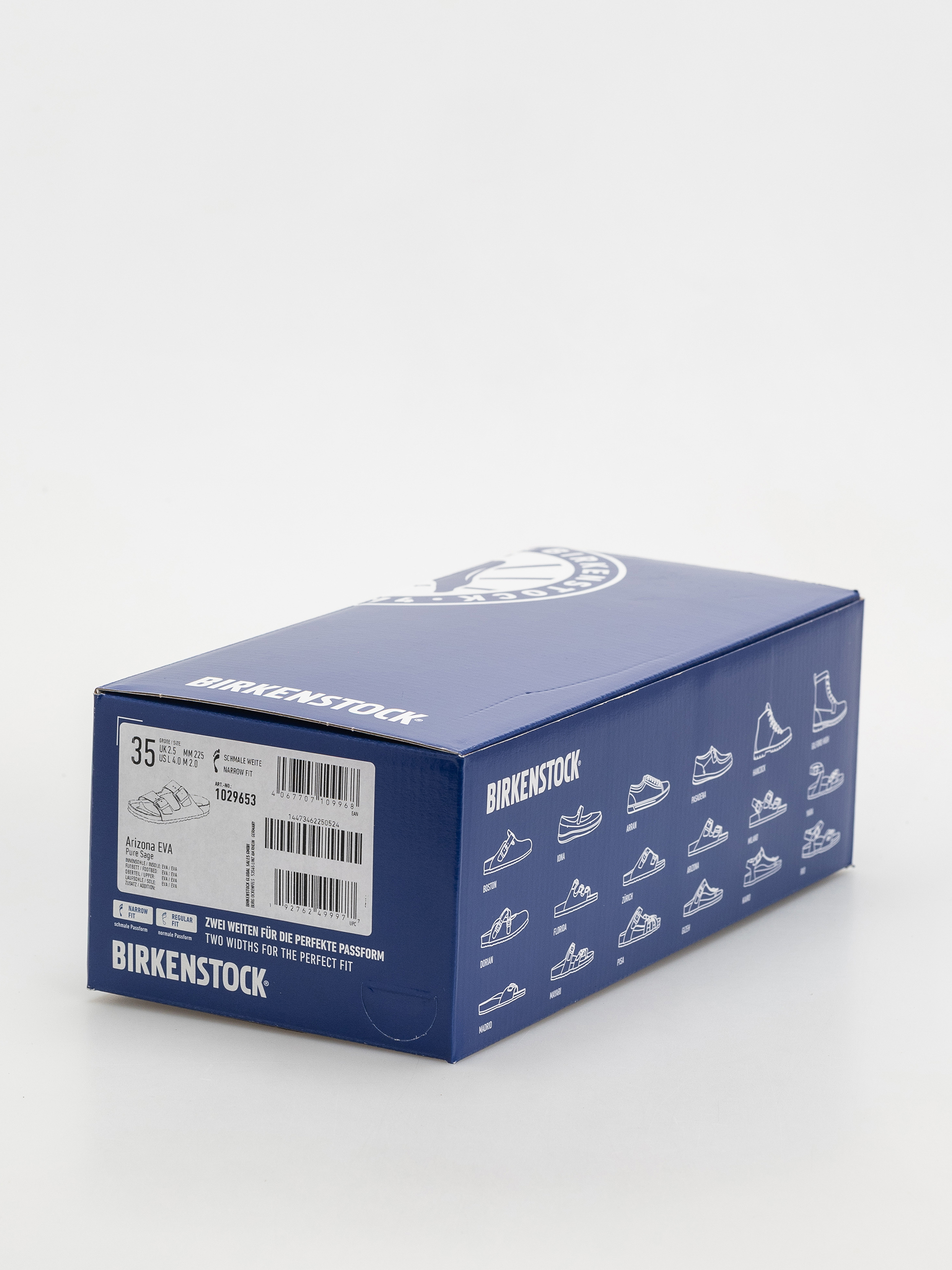 Flip-flop papucsok Birkenstock Arizona EVA Narrow Wmn (pure sage)