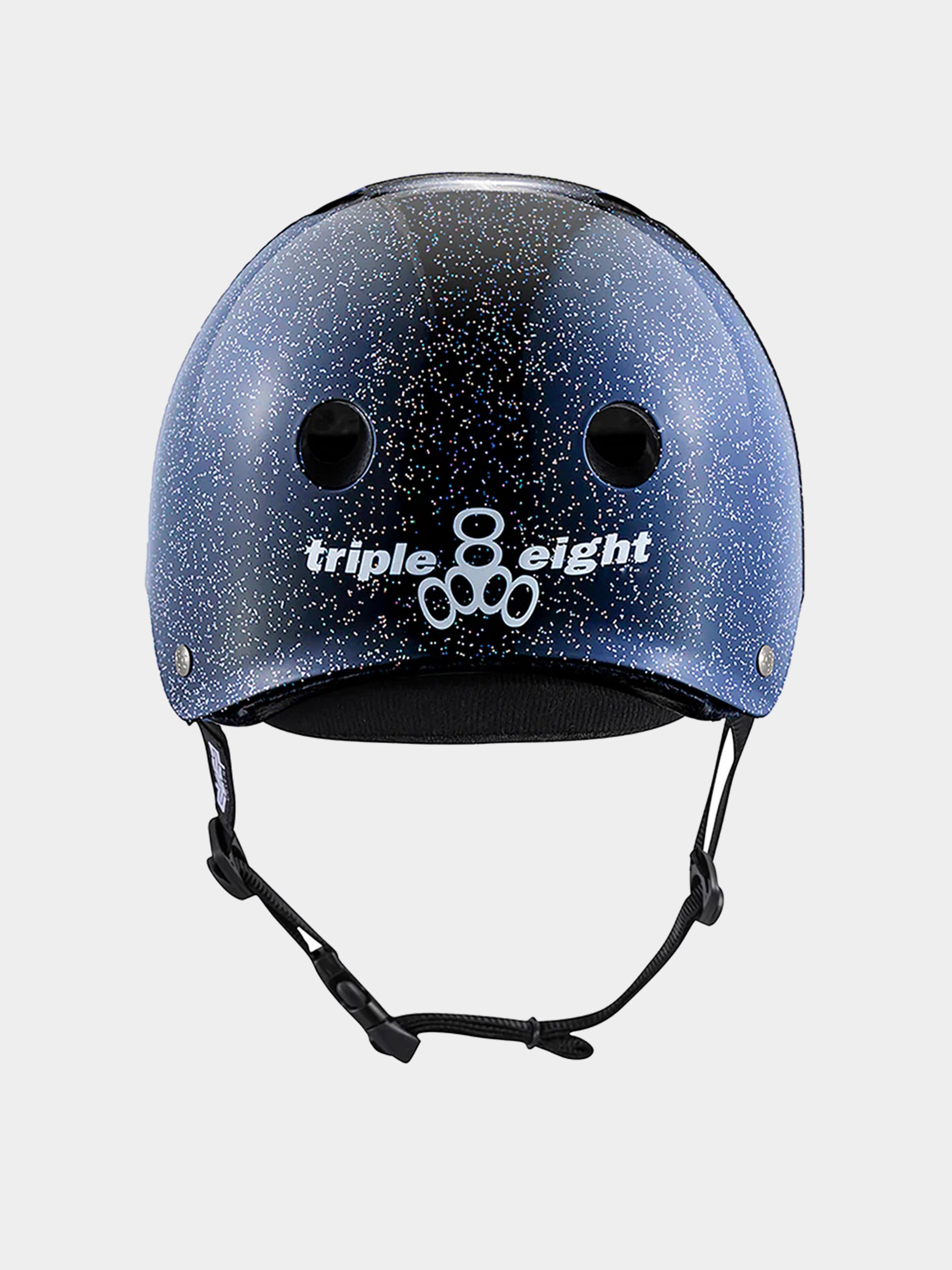 Sisak Triple Eight Deep Cover Helmet (black glitter)