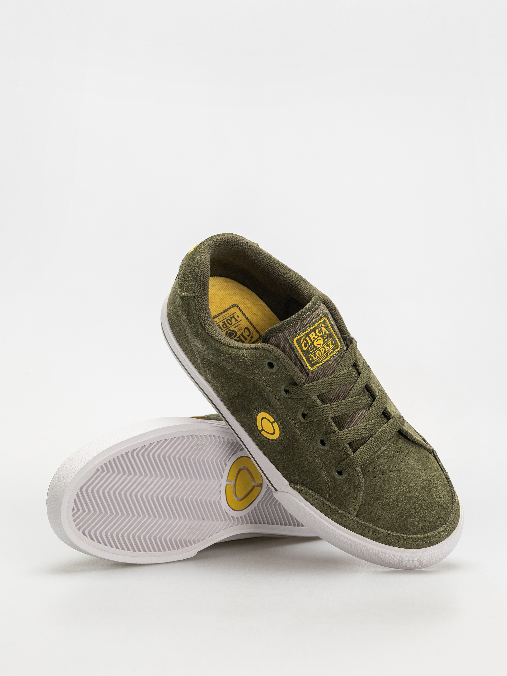 Cipők Circa Al 50 Slim (military green/lemon)
