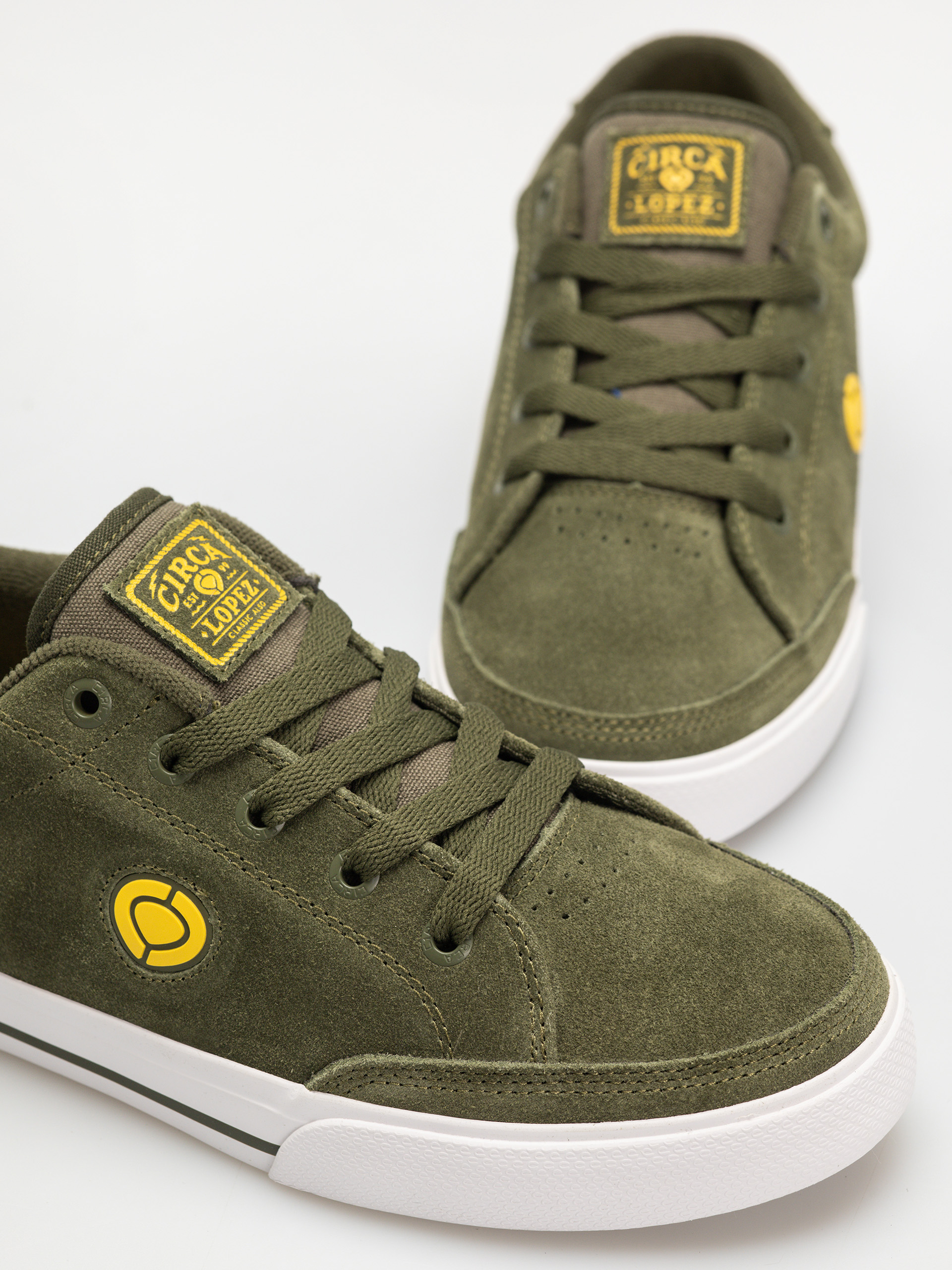 Cipők Circa Al 50 Slim (military green/lemon)