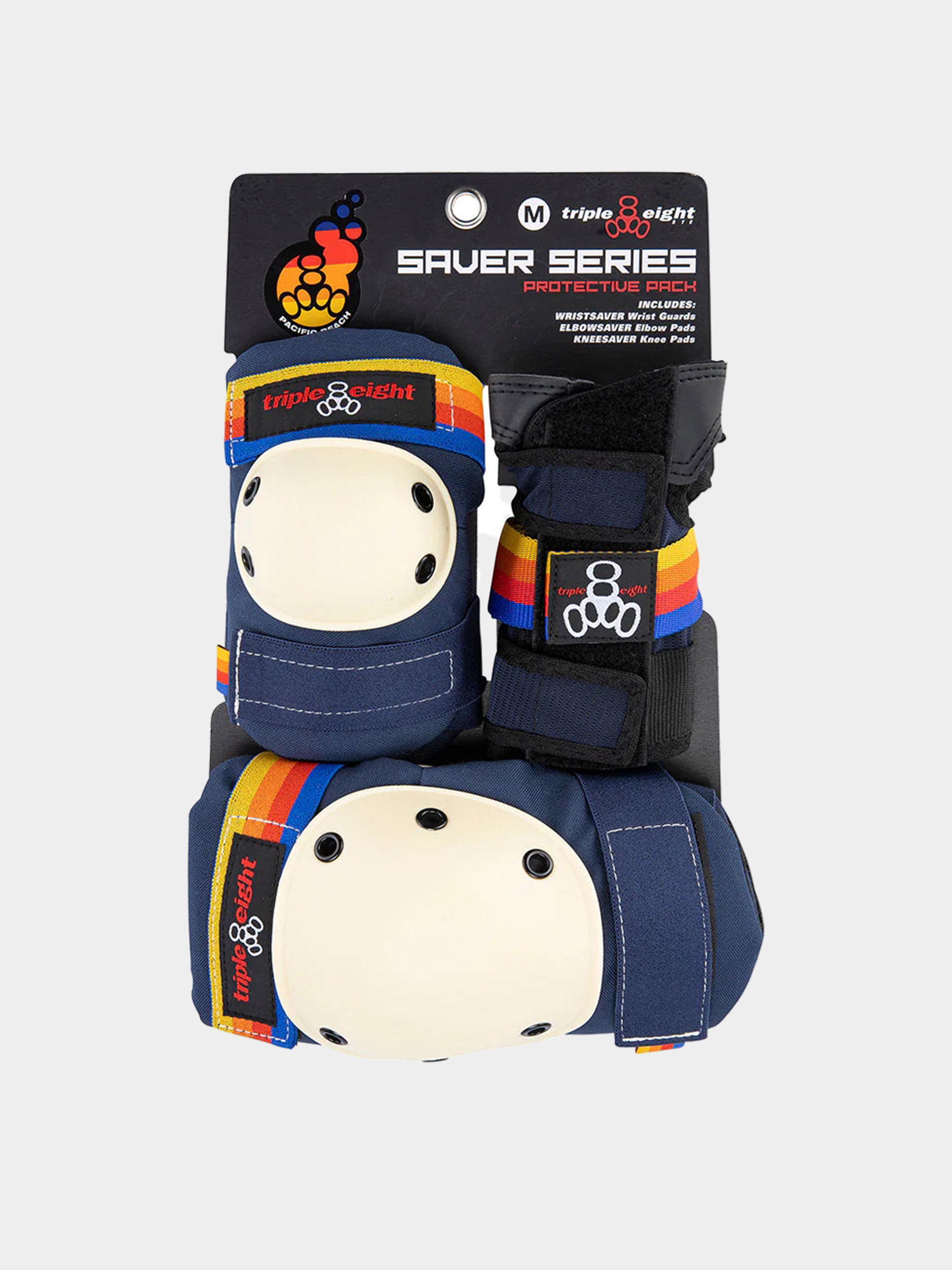 Védőfelszerelés Triple Eight Saver Color Series 3 Pack (pacific beach)
