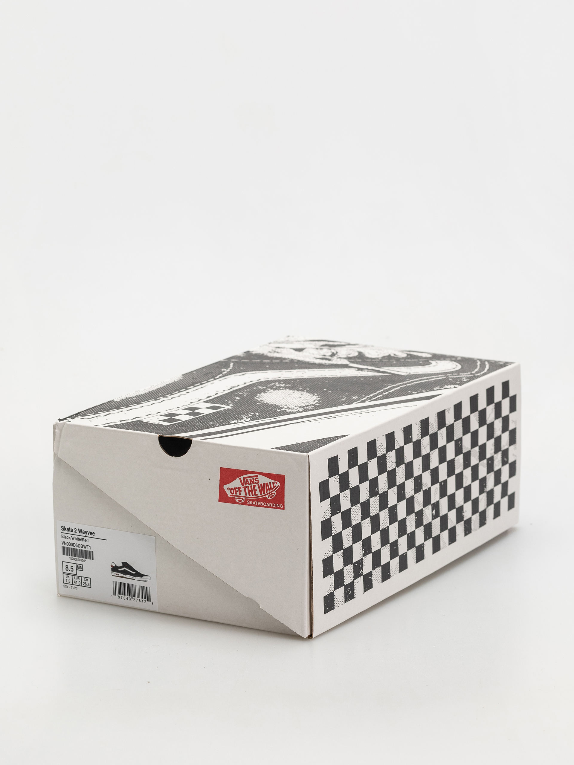 Cipők Vans Skate 2 Wayvee (black/white/red)