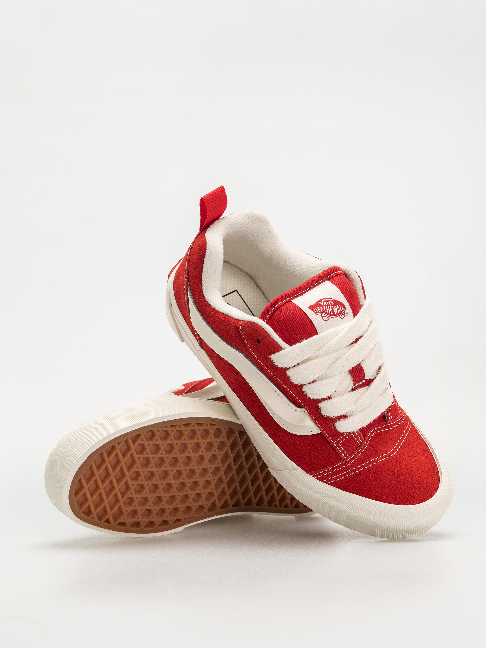 Cipők Vans Knu Skool (racing red/marshmallow)