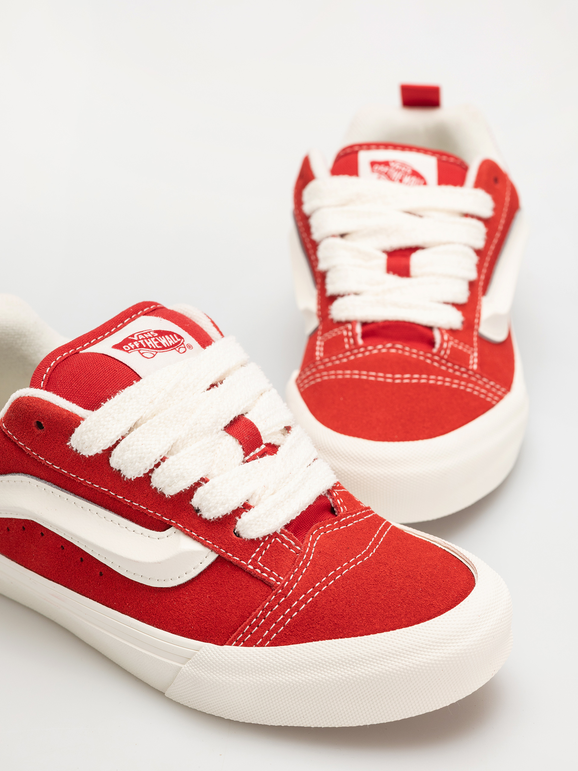Cipők Vans Knu Skool (racing red/marshmallow)