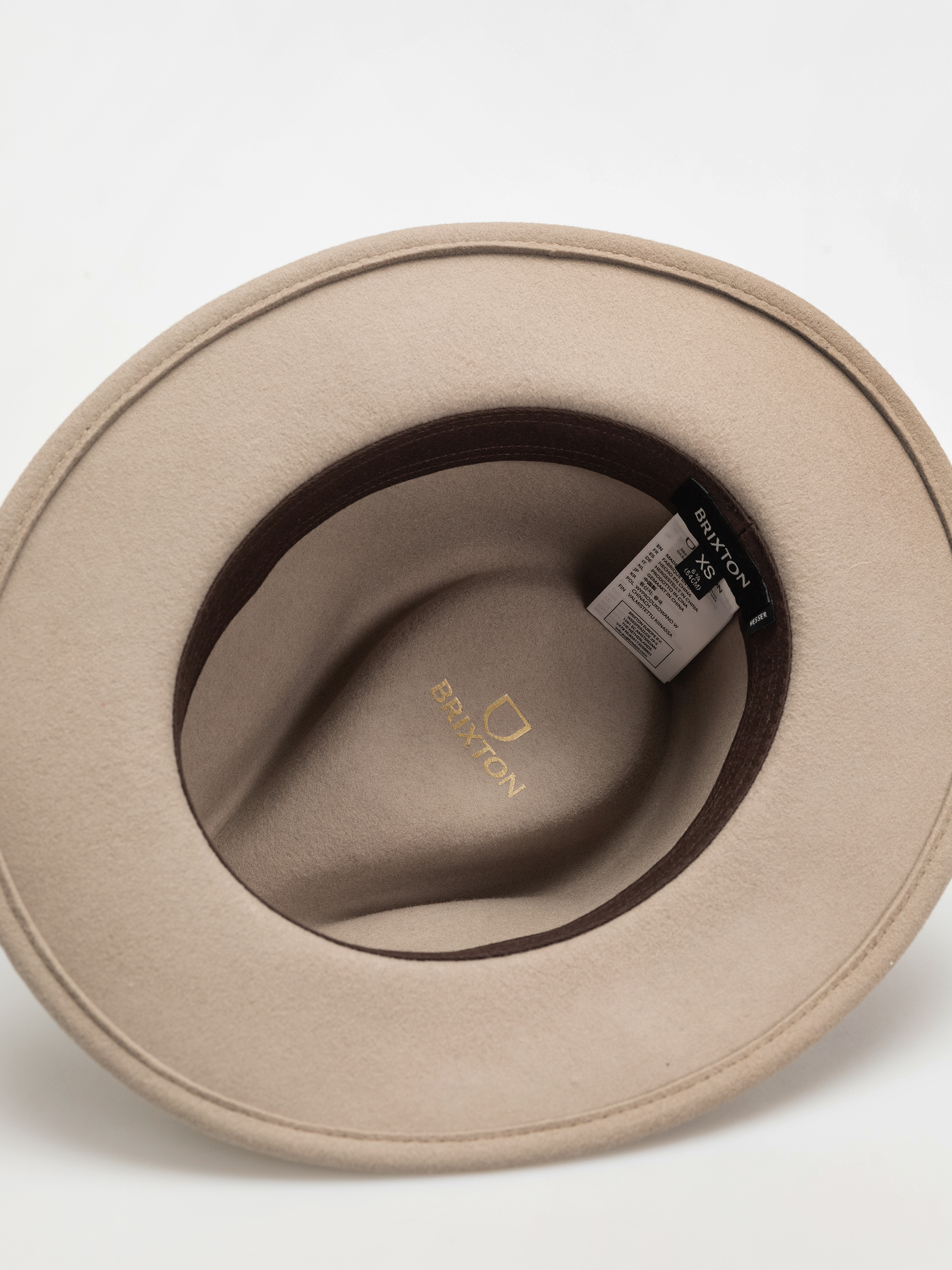 Kalap Brixton Messer Fedora (light tan)