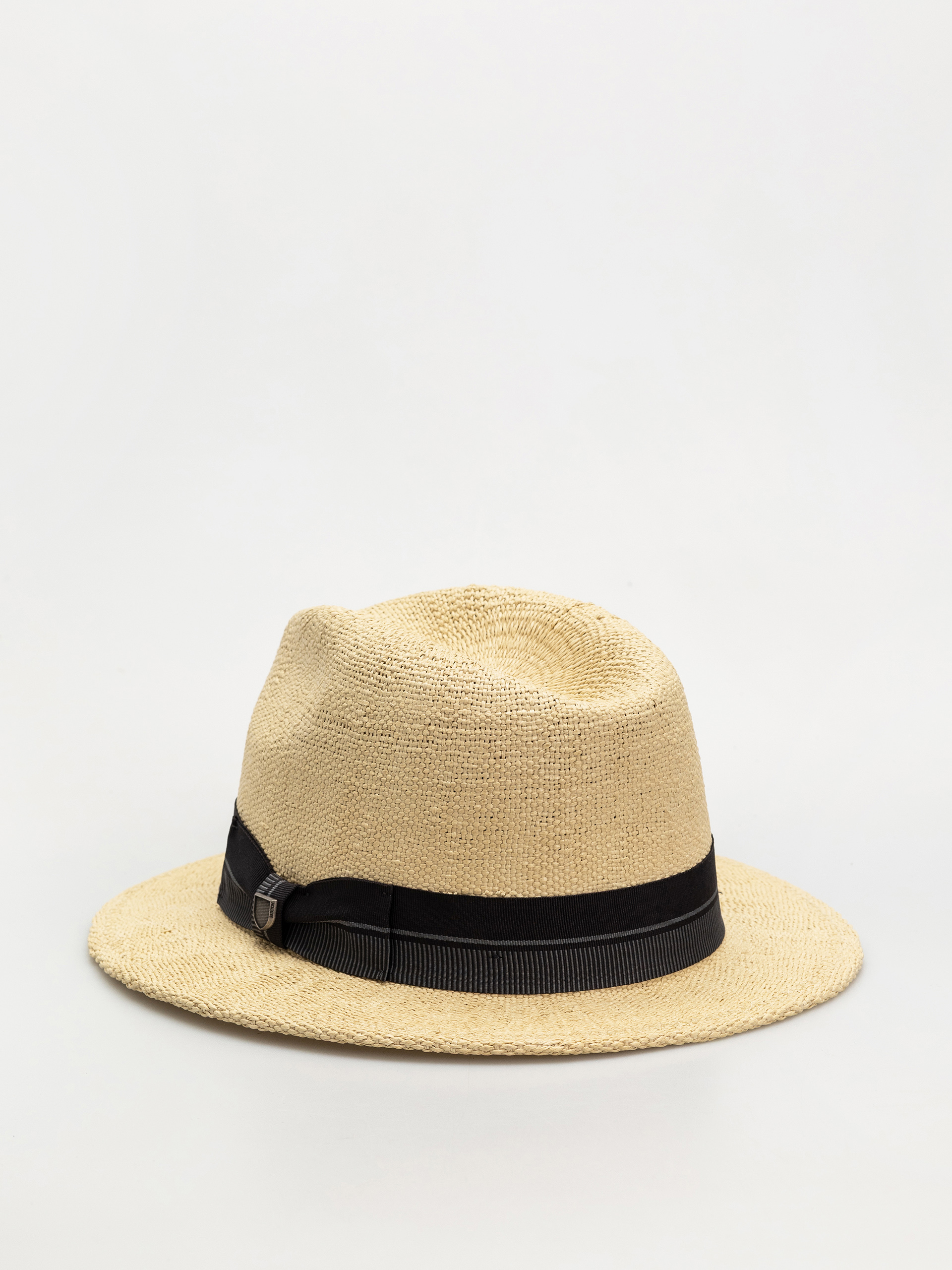 Kalap Brixton Roma Straw Fedora (natural/black)