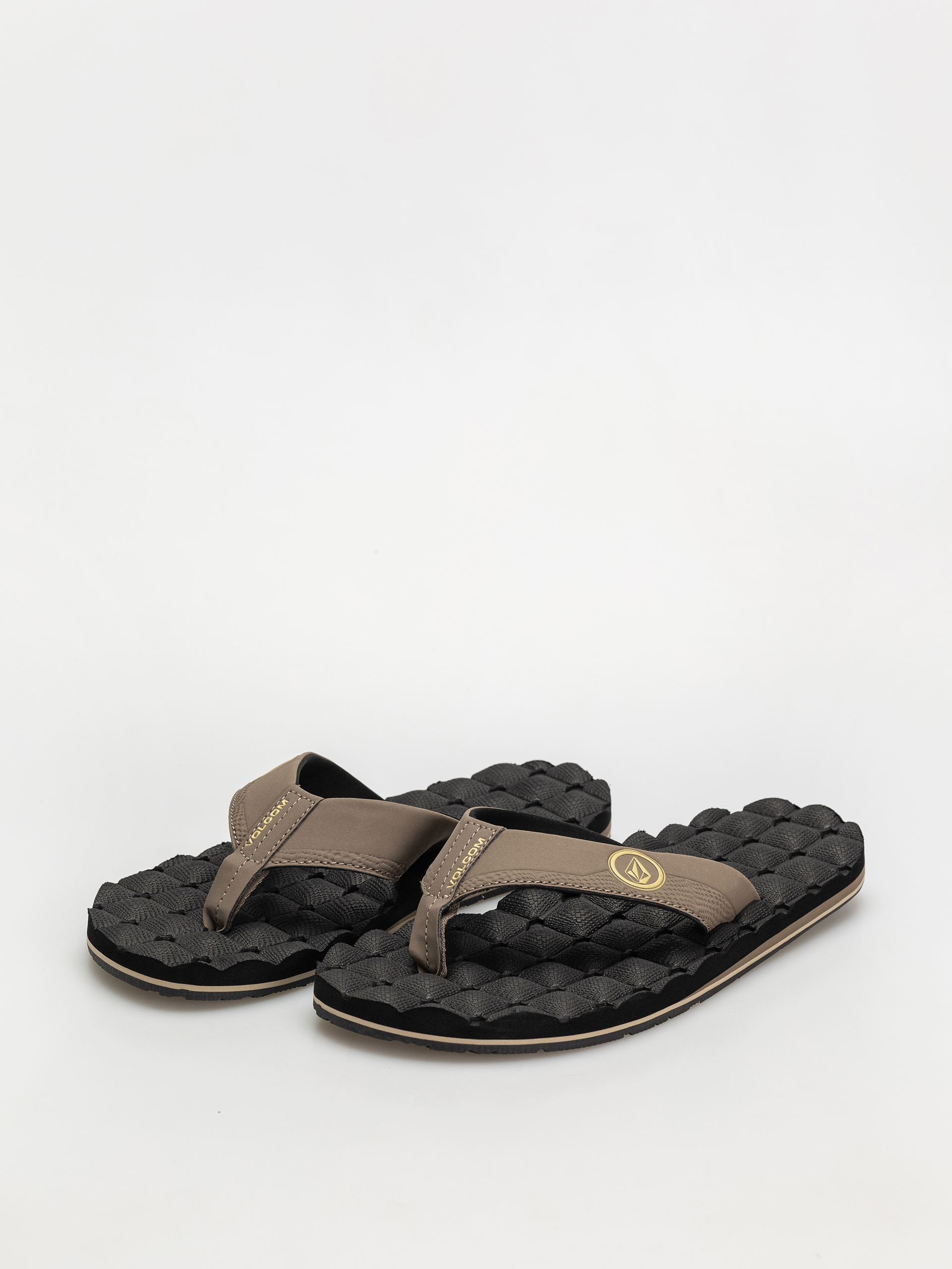 Volcom Recliner Flip-flop papucsok (khaki)