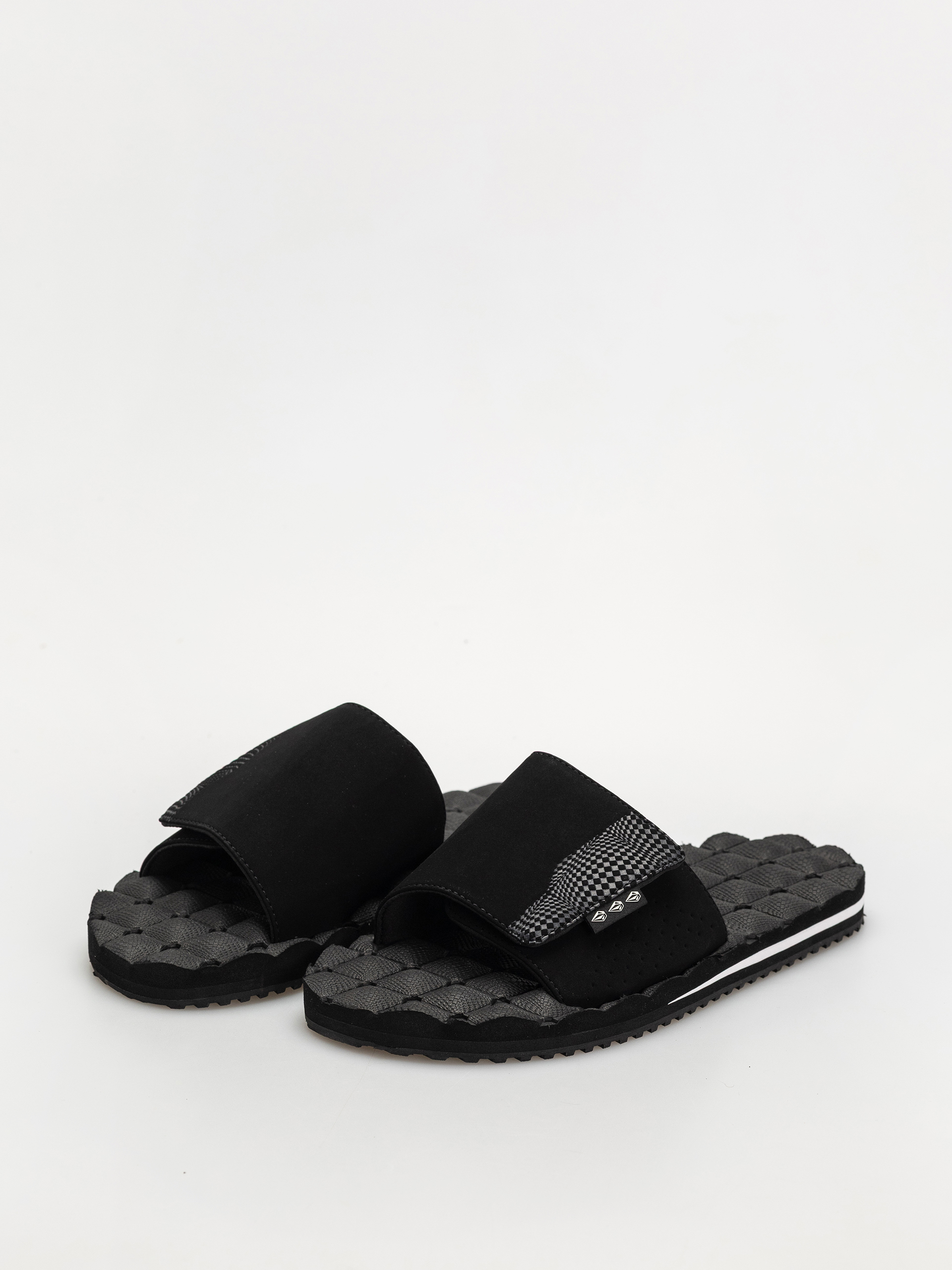Volcom Recliner Slide Flip-flop papucsok (black white)