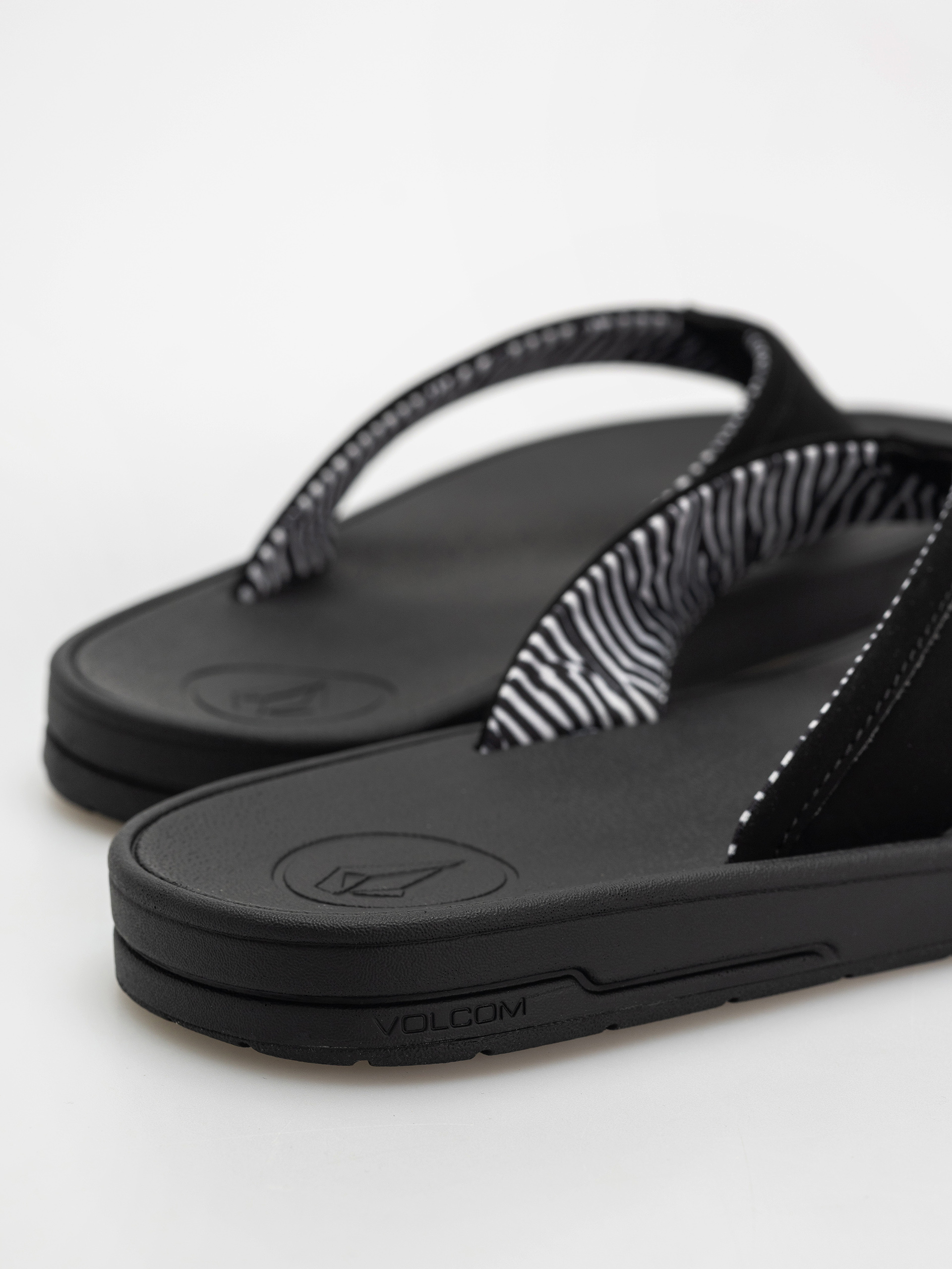 Volcom Jack Robinson Flip-flop papucsok (black white)