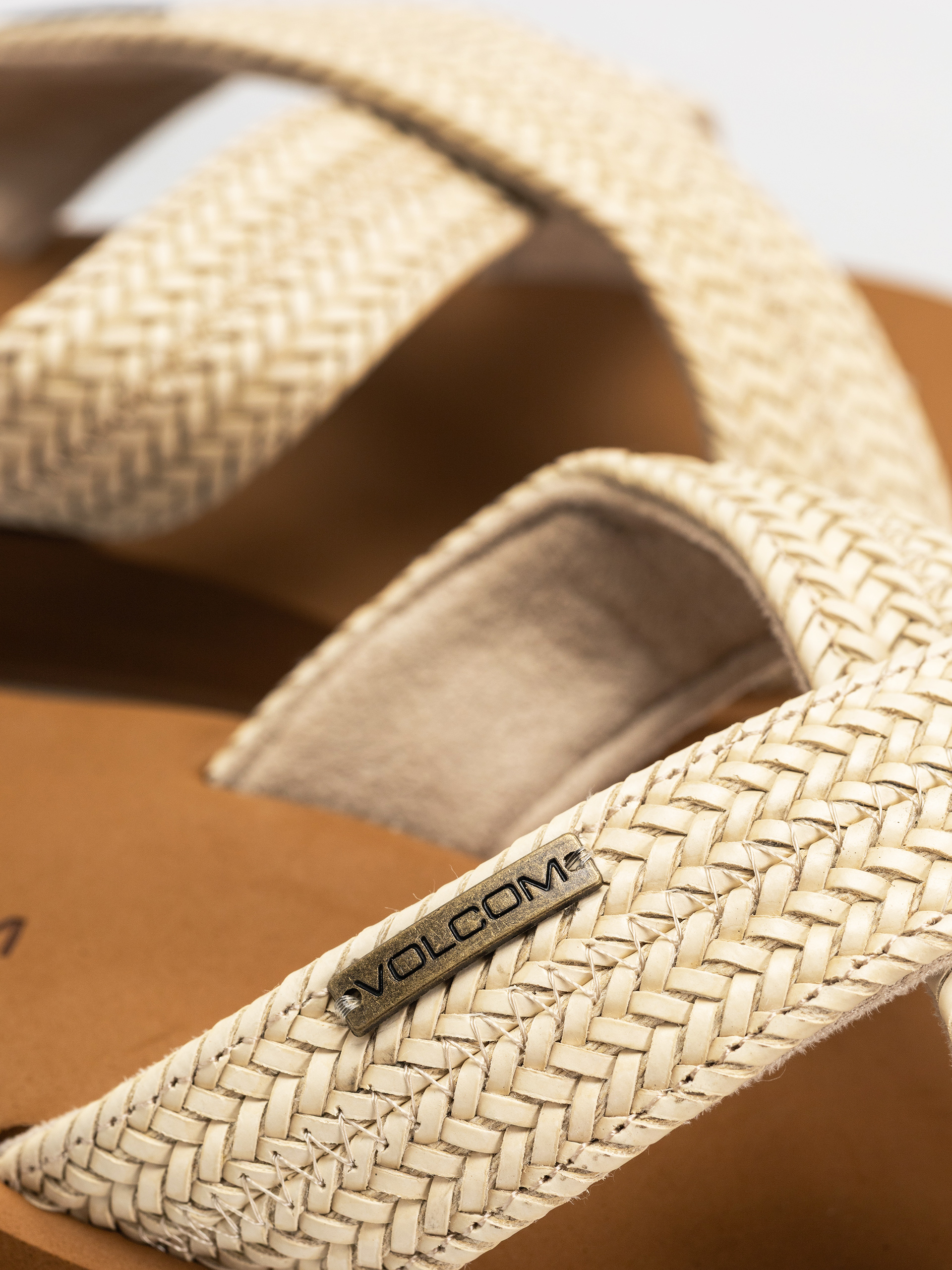 Volcom Volcom Double Cross Wmn Flip-flop papucsok (cream)