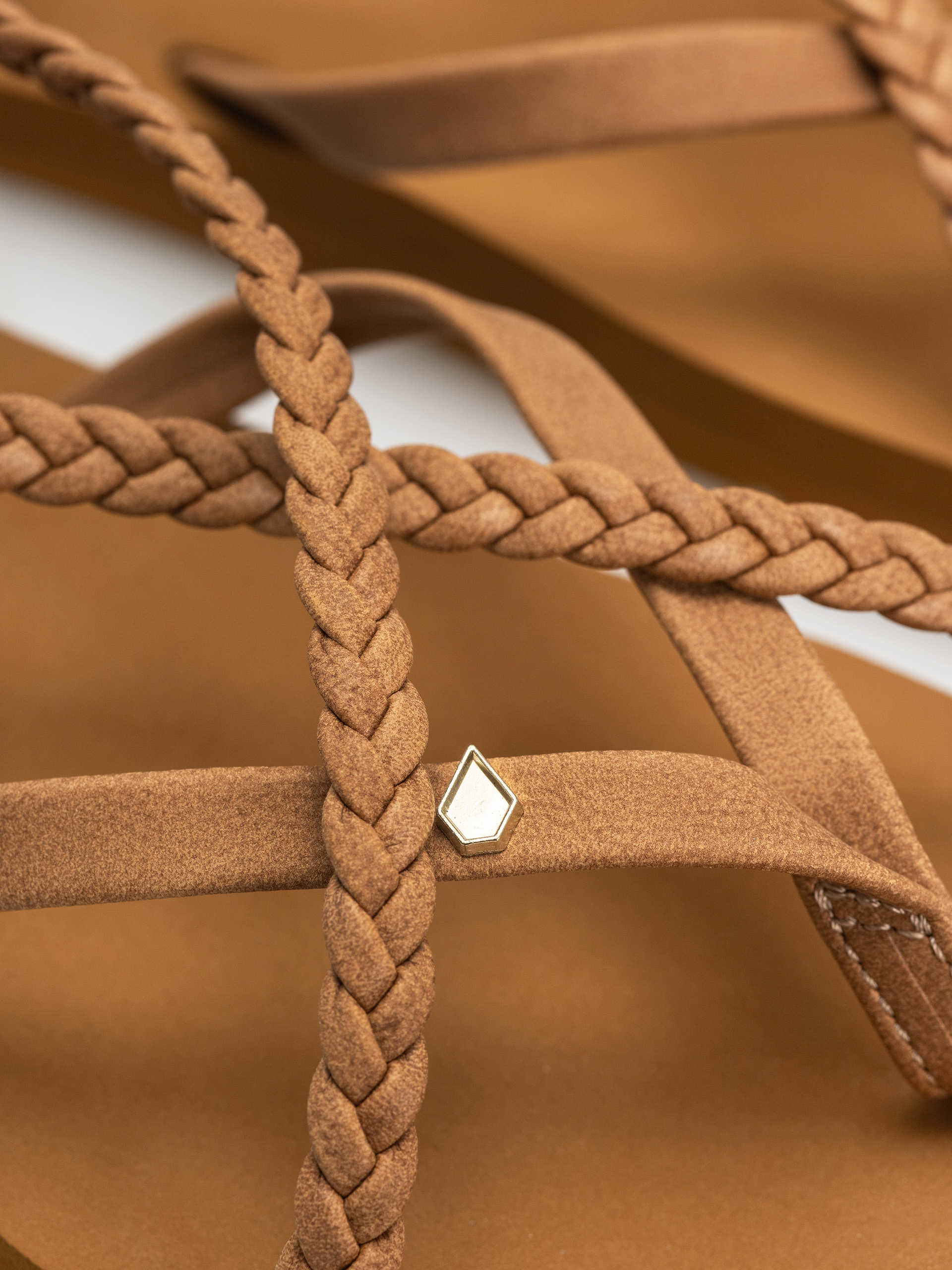 Volcom Thriller Wmn Flip-flop papucsok (cognac)