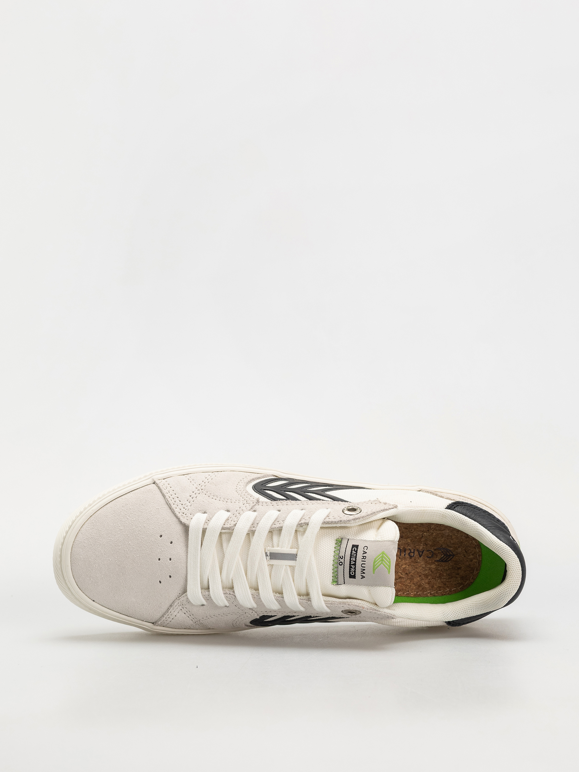 Cariuma Catiba Pro 2.0 Cipők (smoke white suede off white cordura black logo)