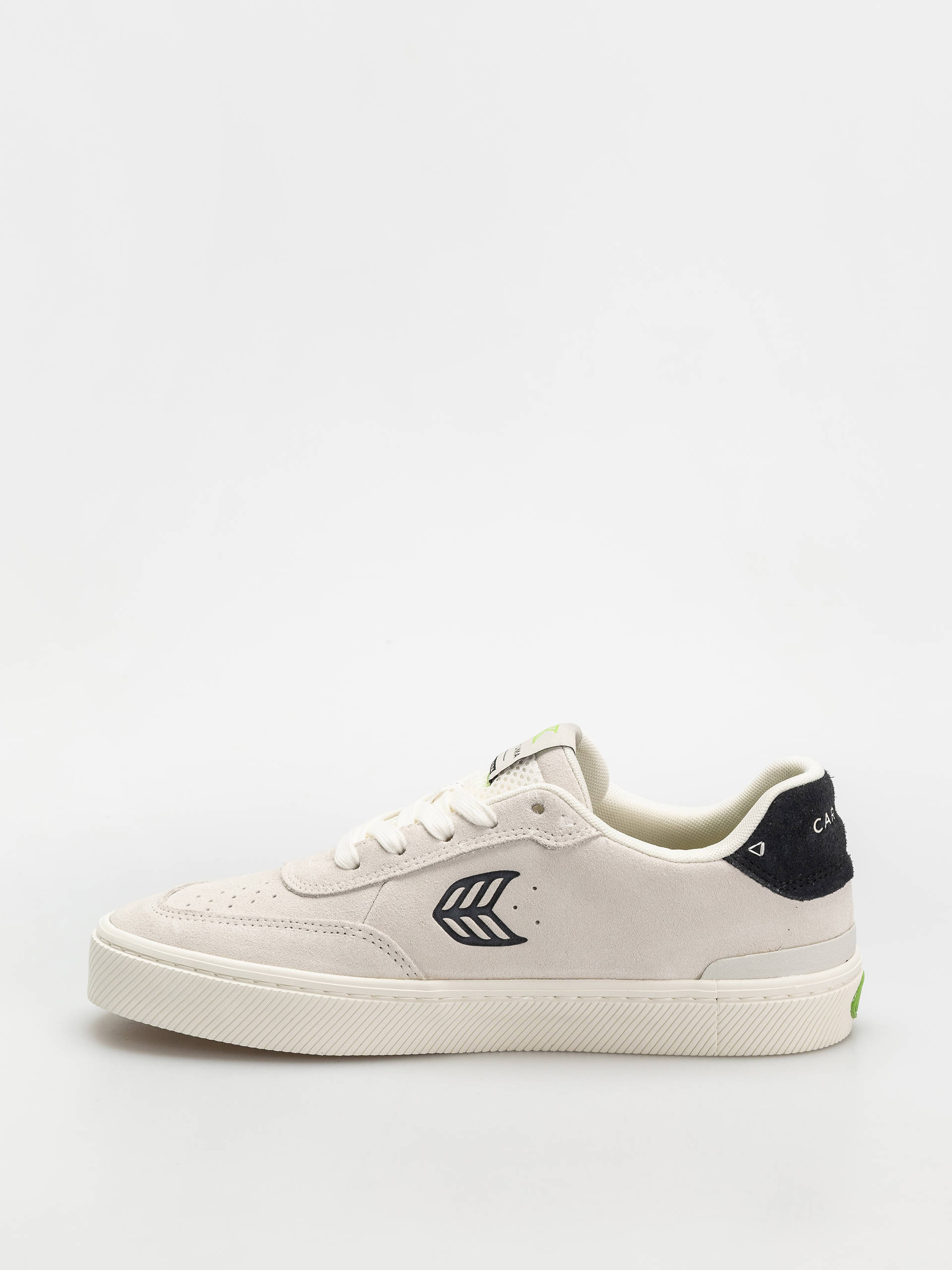 Cariuma Luan Pro Cipők (smoke white suede black logo)
