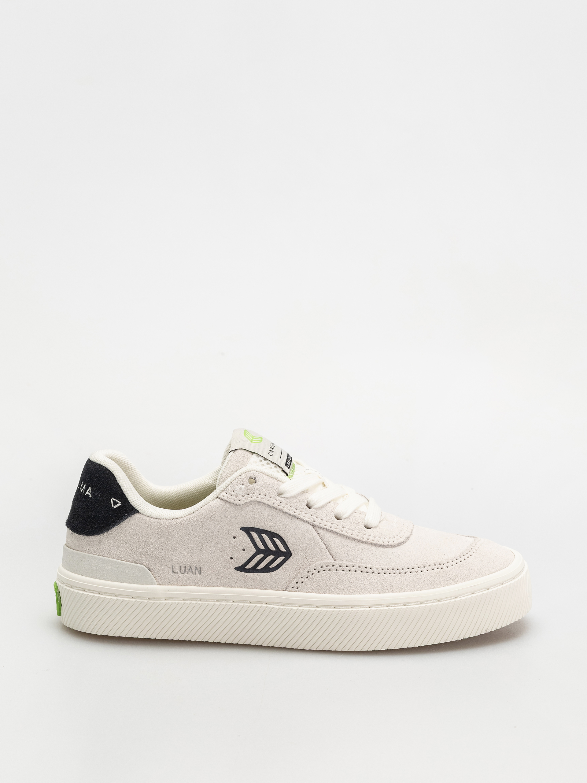 Cariuma Luan Pro Cipők Wmn (smoke white suede black logo)