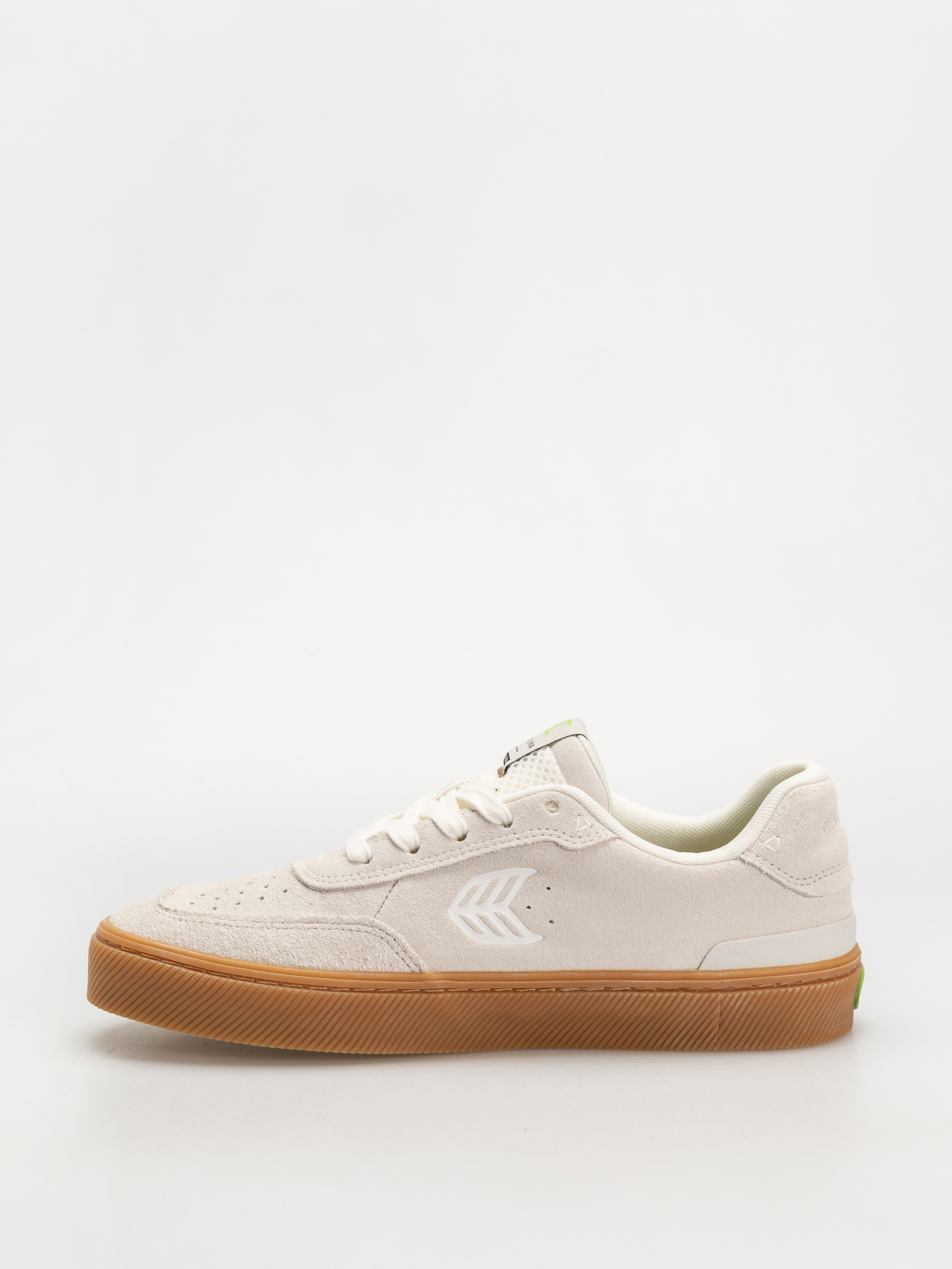 Cariuma Luan Pro Cipők (gum smoke white suede off white logo)